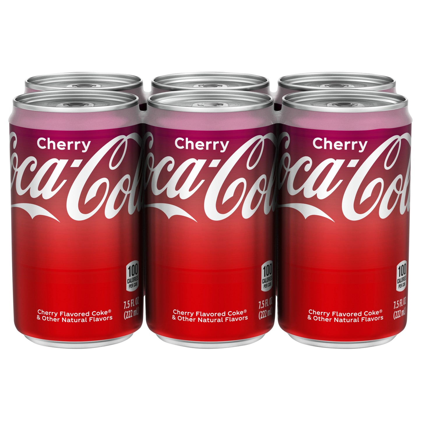Coca-Cola Cherry Cans, 7.5 fl oz, 6 Pack