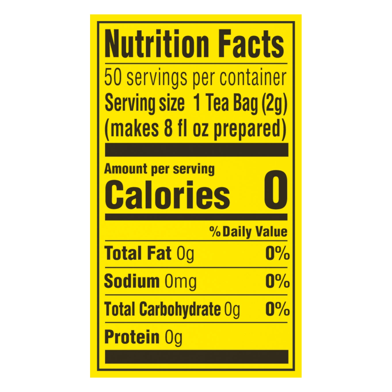 Lipton Tea Bags Black Tea 50 ea