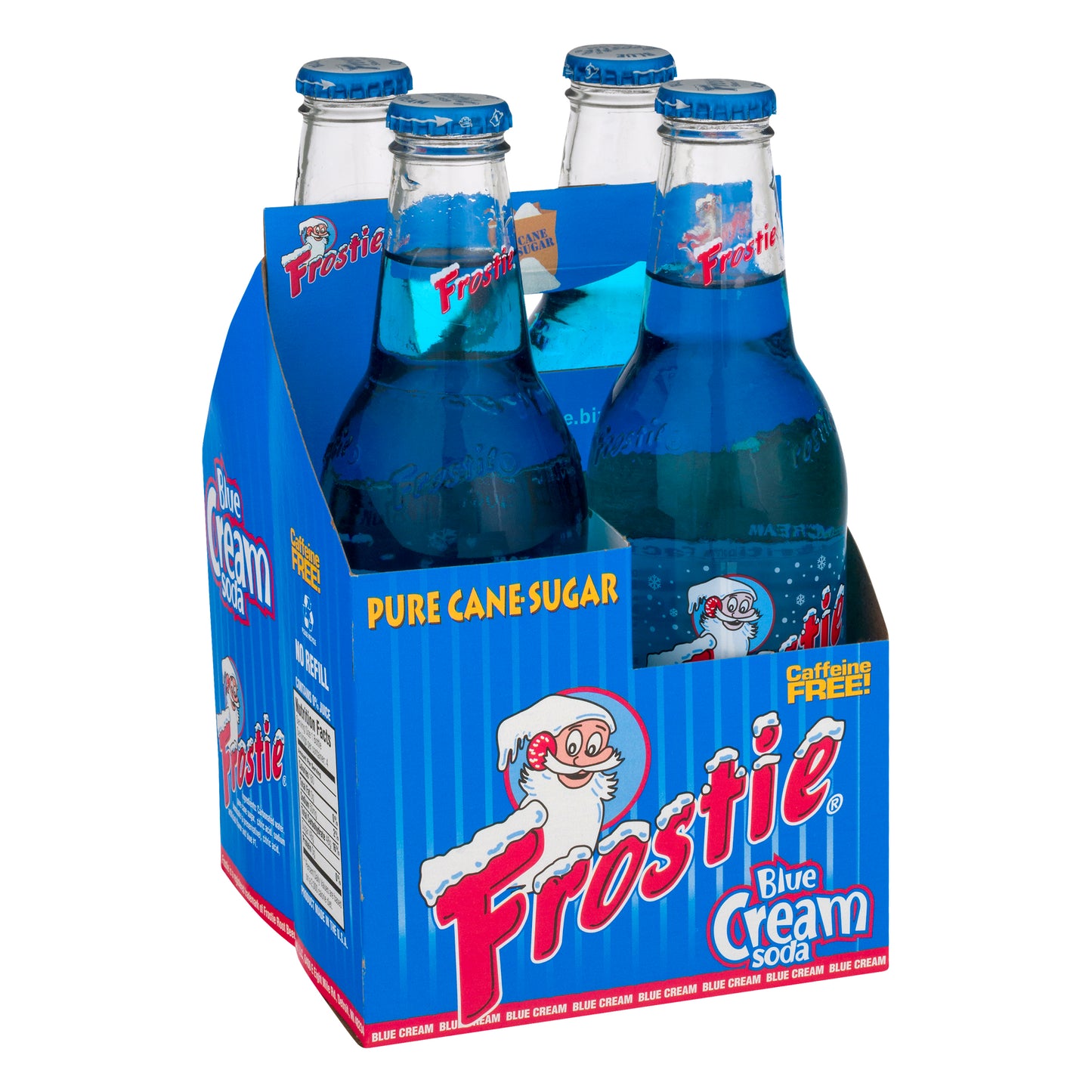 Frostie Caffeine Free Blue Cream Soda 4 ea
