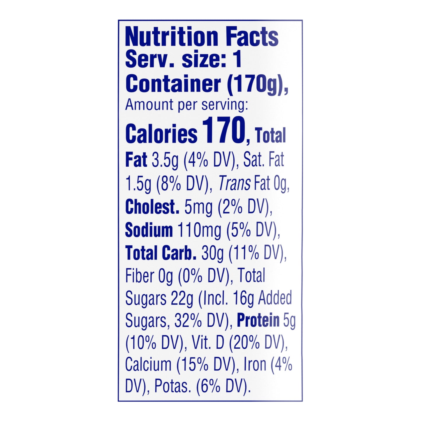 YoCrunch Vanilla Low Fat Yogurt with OREO(R) Cookie Pieces, 6 OZ Yogurt Cup