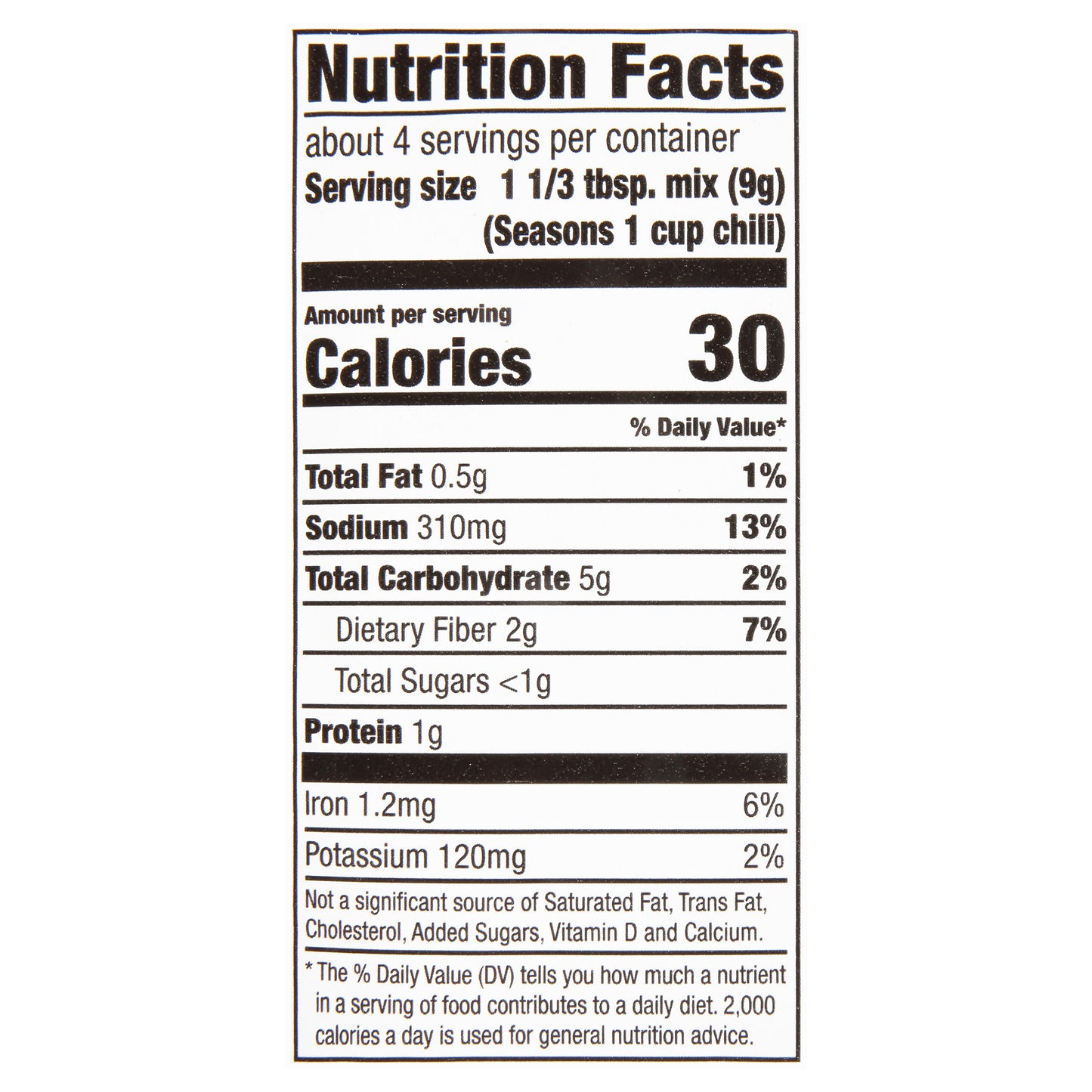 McCormick Chili Seasoning Mix - Hot, 1.25 oz