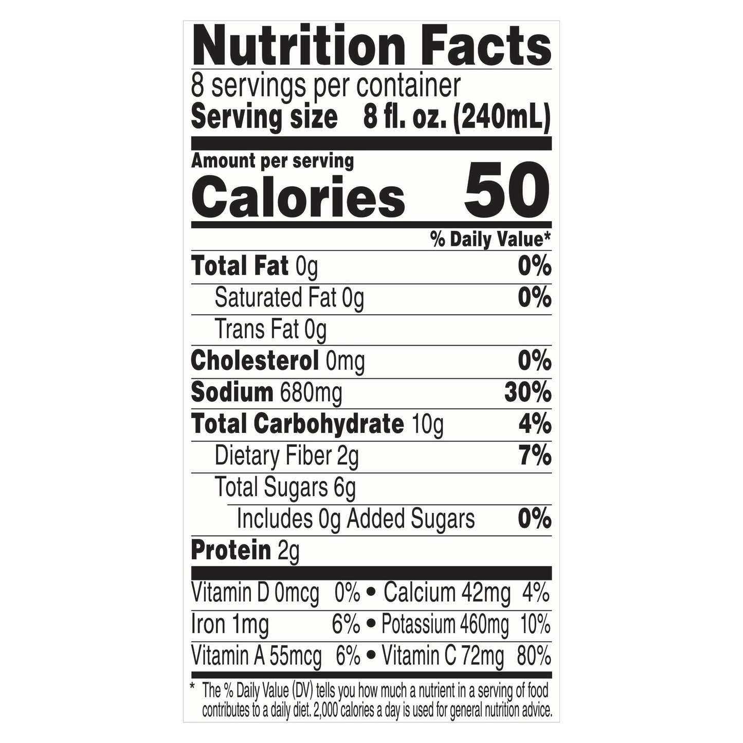 Campbell's Tomato Juice 64 fl oz