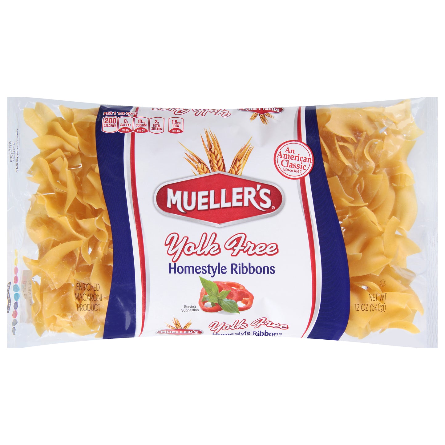 Mueller's Yolk Free Homestyle Ribbons 12 oz