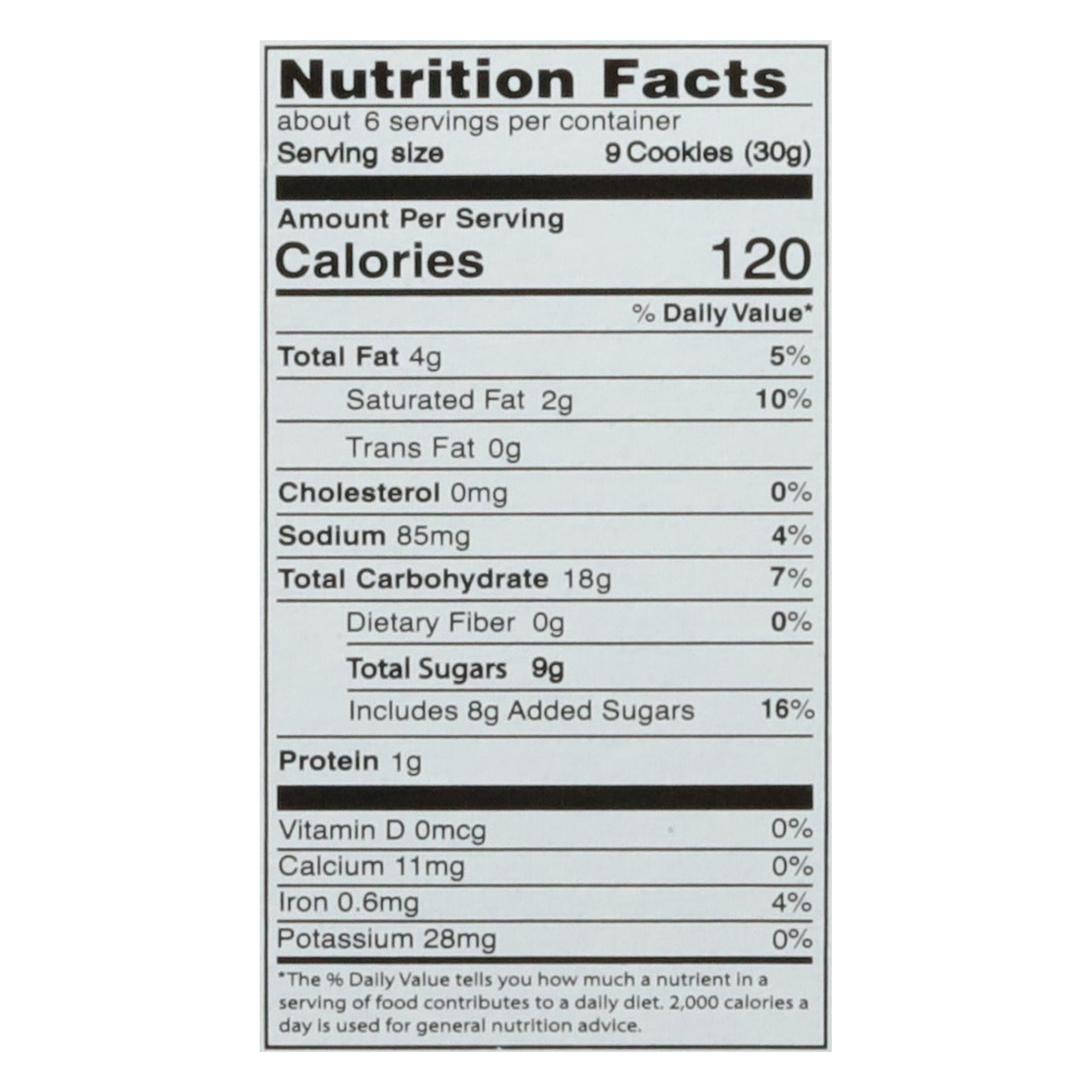 Bud's Best Cookies Bite Size Vanilla Wafers 6 oz