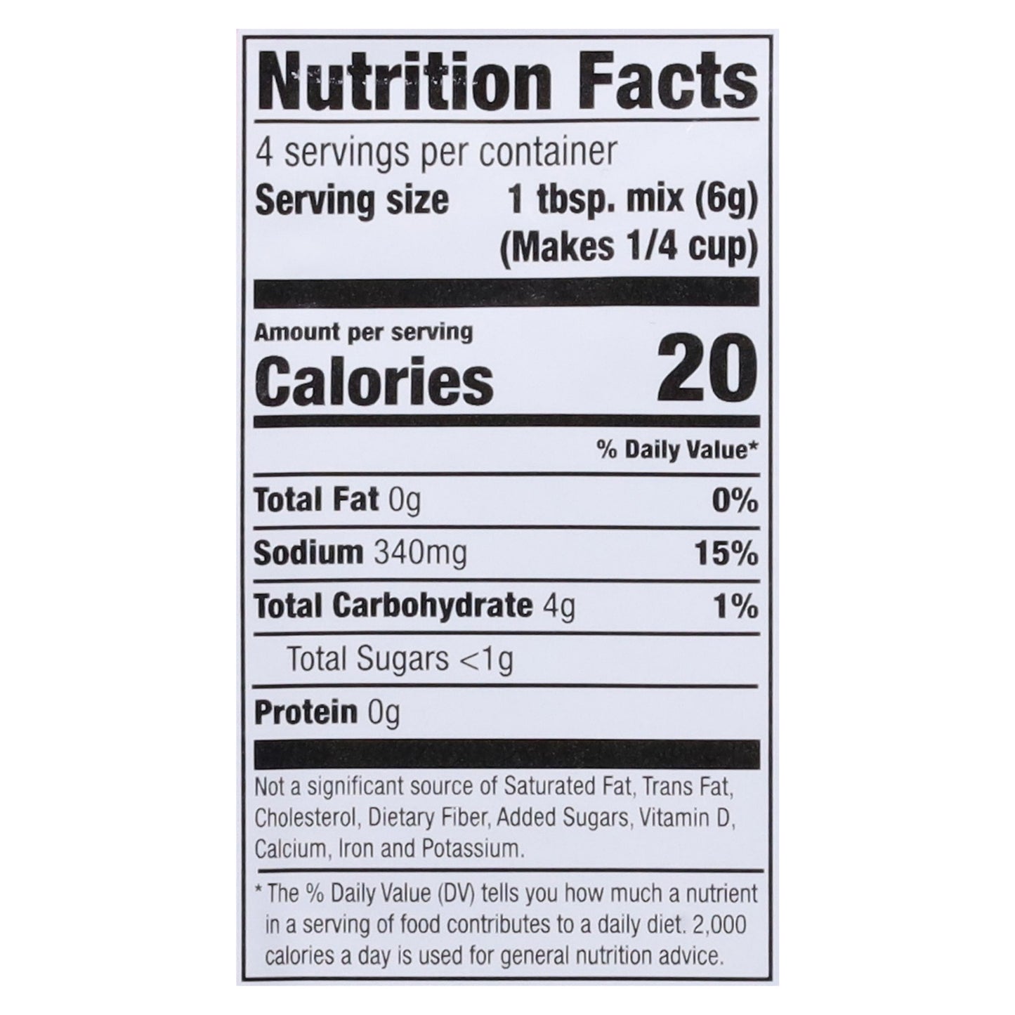McCormick Pork Gravy Mix 0.87 oz