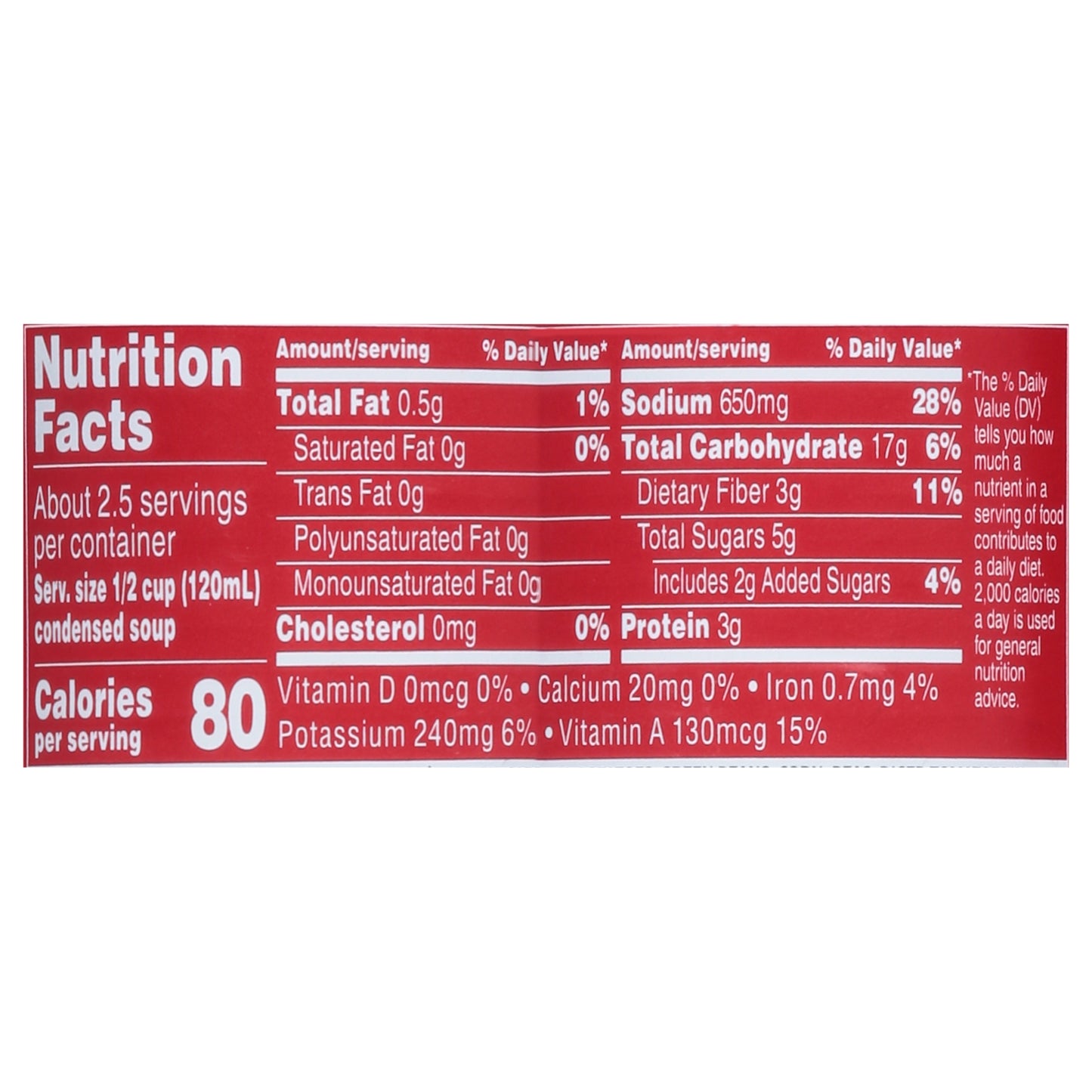 Campbell's Condensed Vegetarian Vegetable Soup 10.5 oz