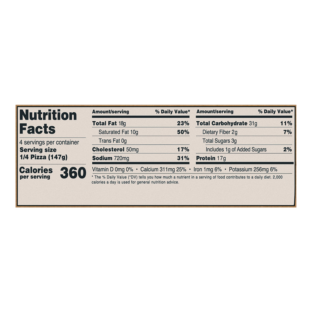 Screamin' Sicilian Pizza Co. Bessie's Revenge Cheese Pizza 20.80 oz