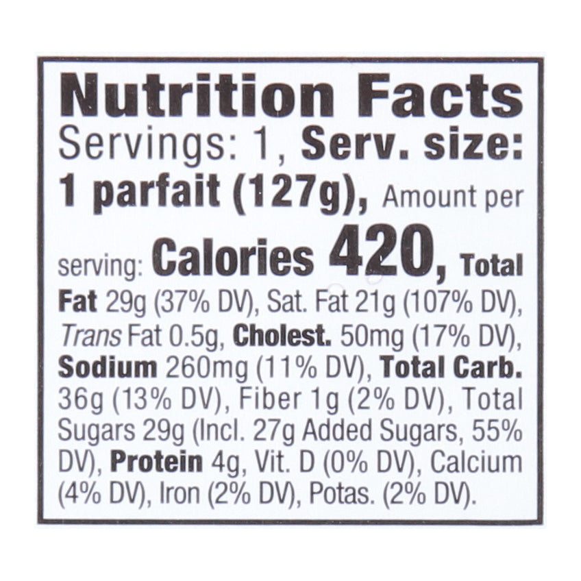 Our Specialty French Style Cheesecake Parfait 4.5 oz