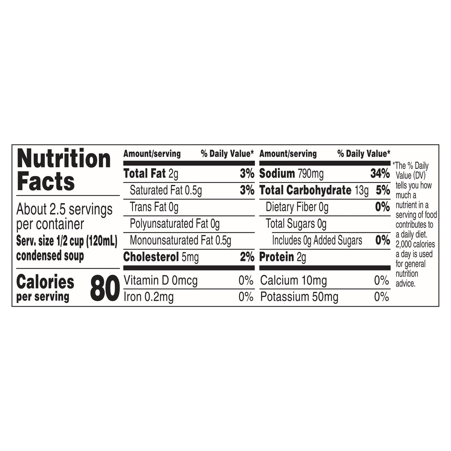 Campbell's Chicken with Rice Condensed Soup 10.5 oz