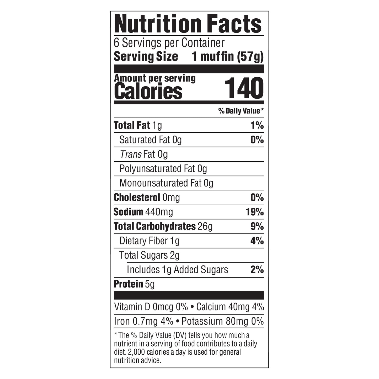 Bays Sourdough English Muffins, 6 count, 12 oz