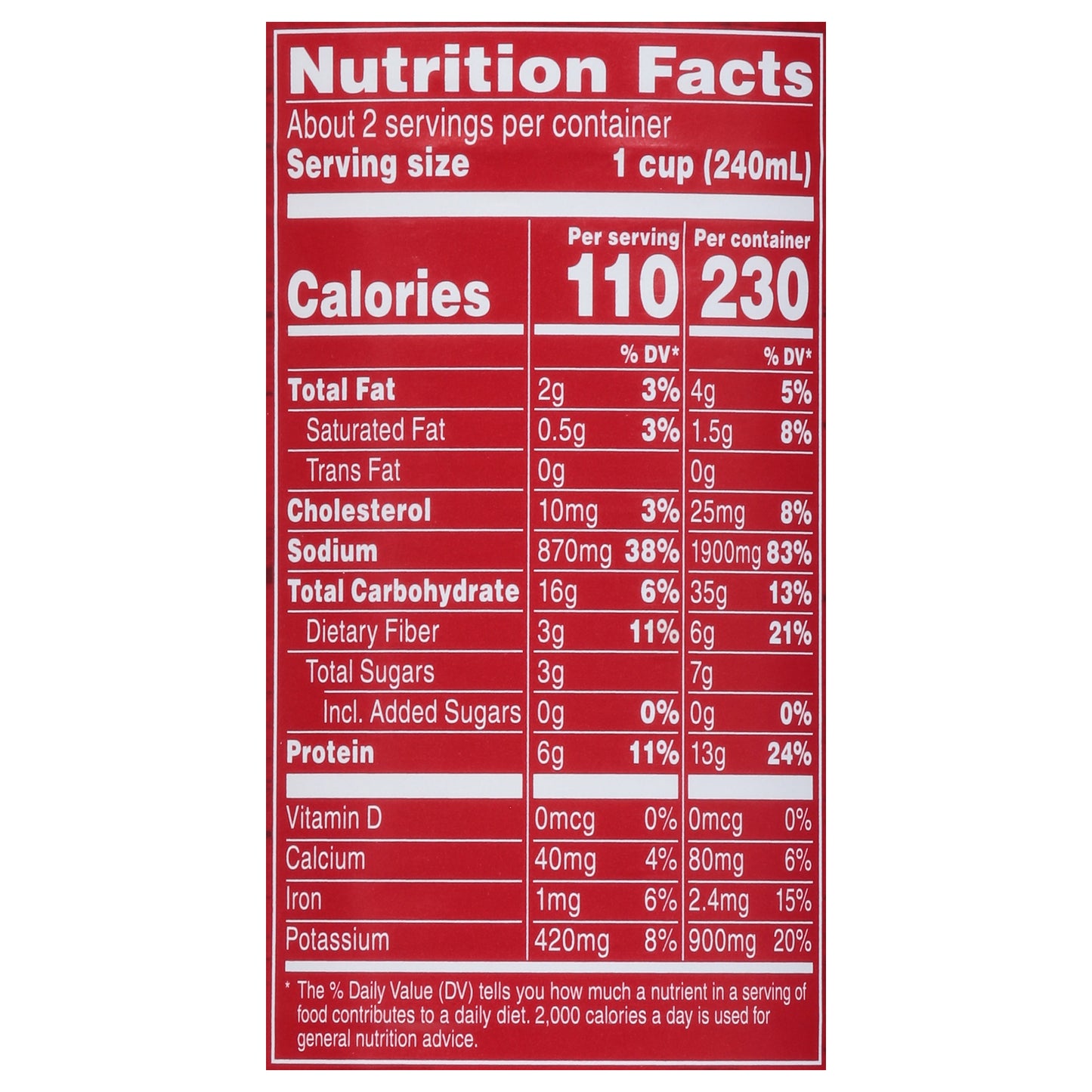 Campbell's Chunky Old Fashioned Vegetable Beef Soup 18.9 oz