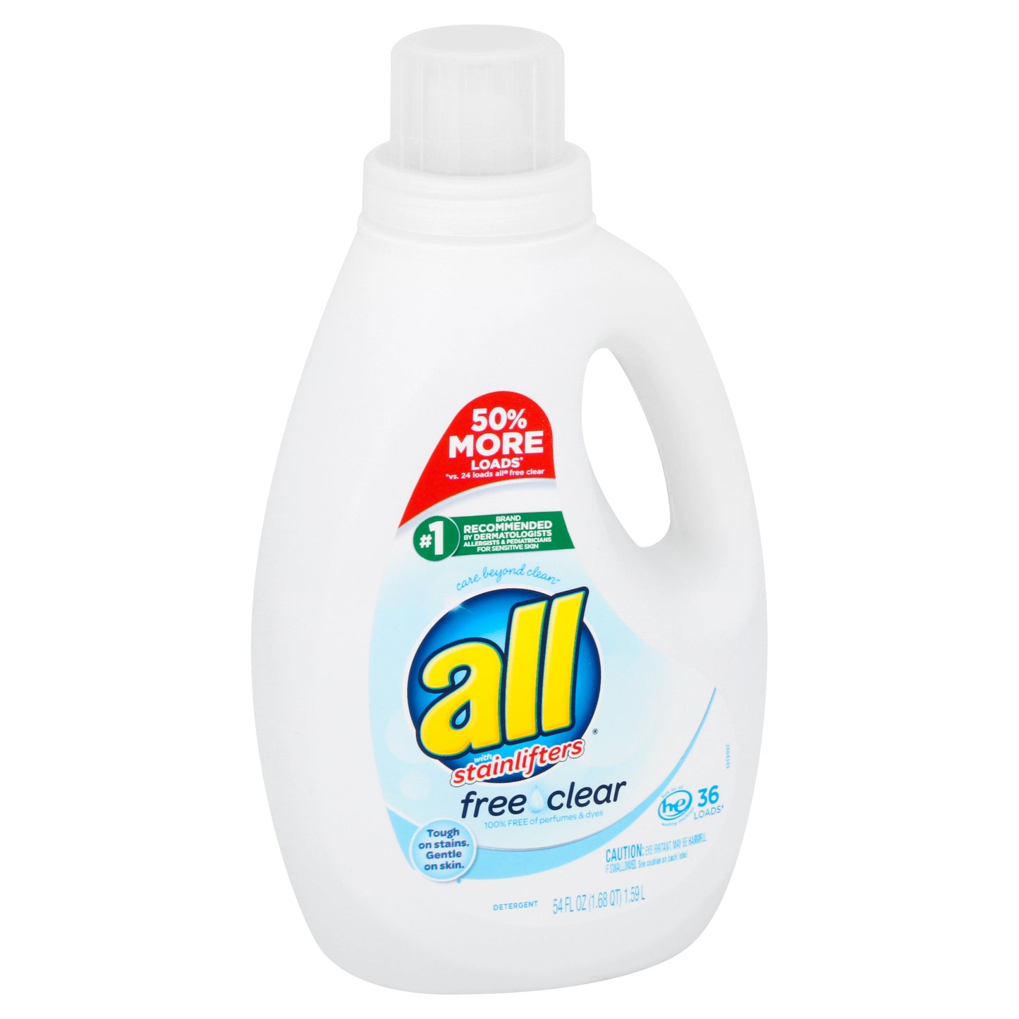 all Free Clear Detergent 54 oz