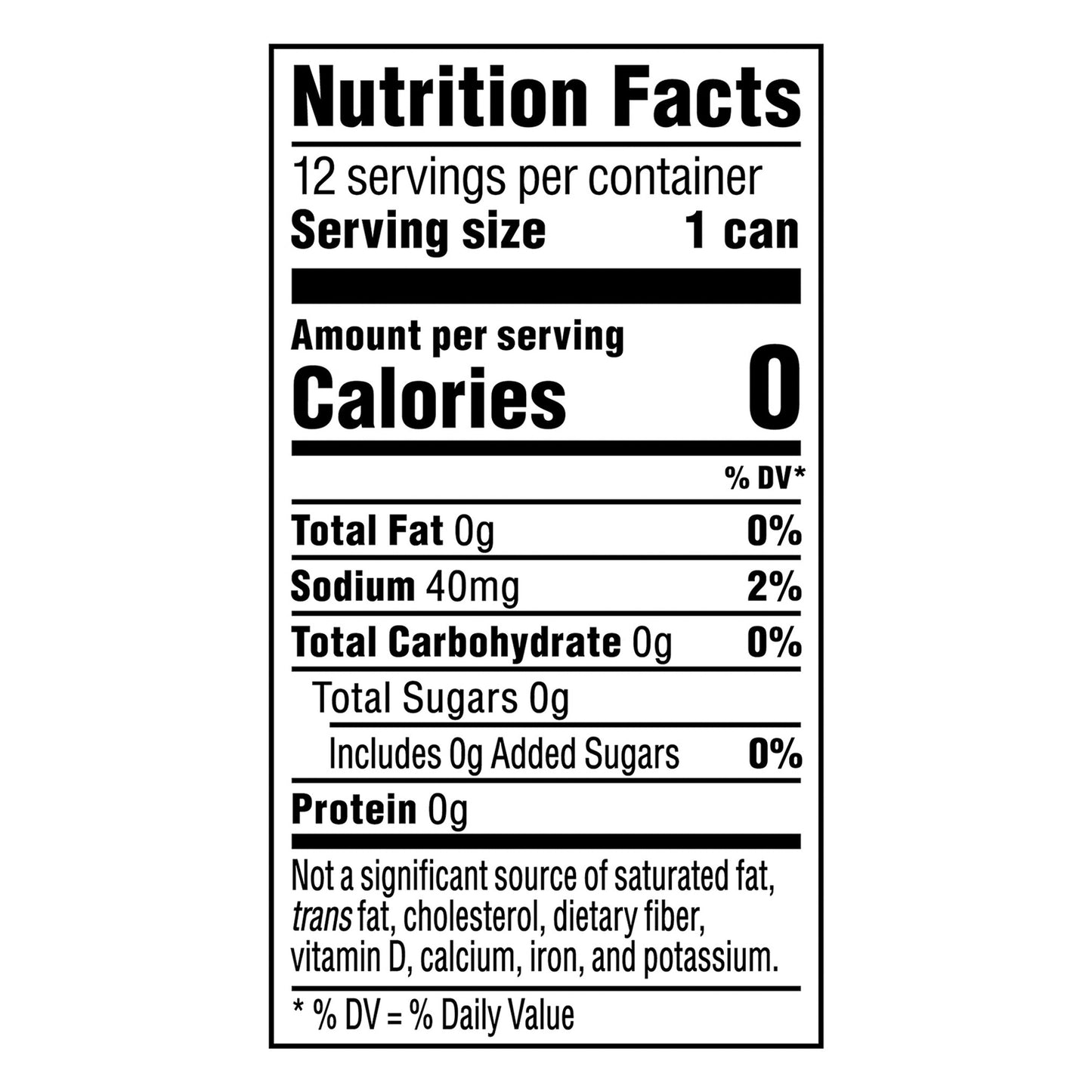 Mtn Dew Zero Sugar Soda Citrus 12 Fl Oz 12 Count