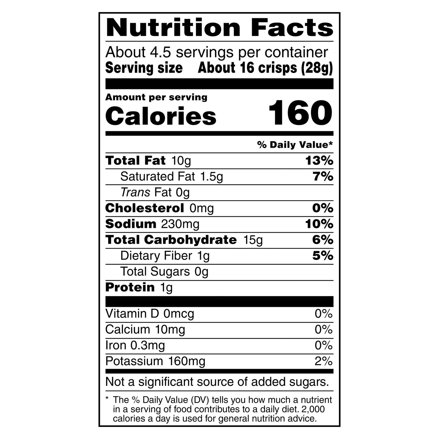 Chester's Potato Crisps Original 4 1/4 Oz