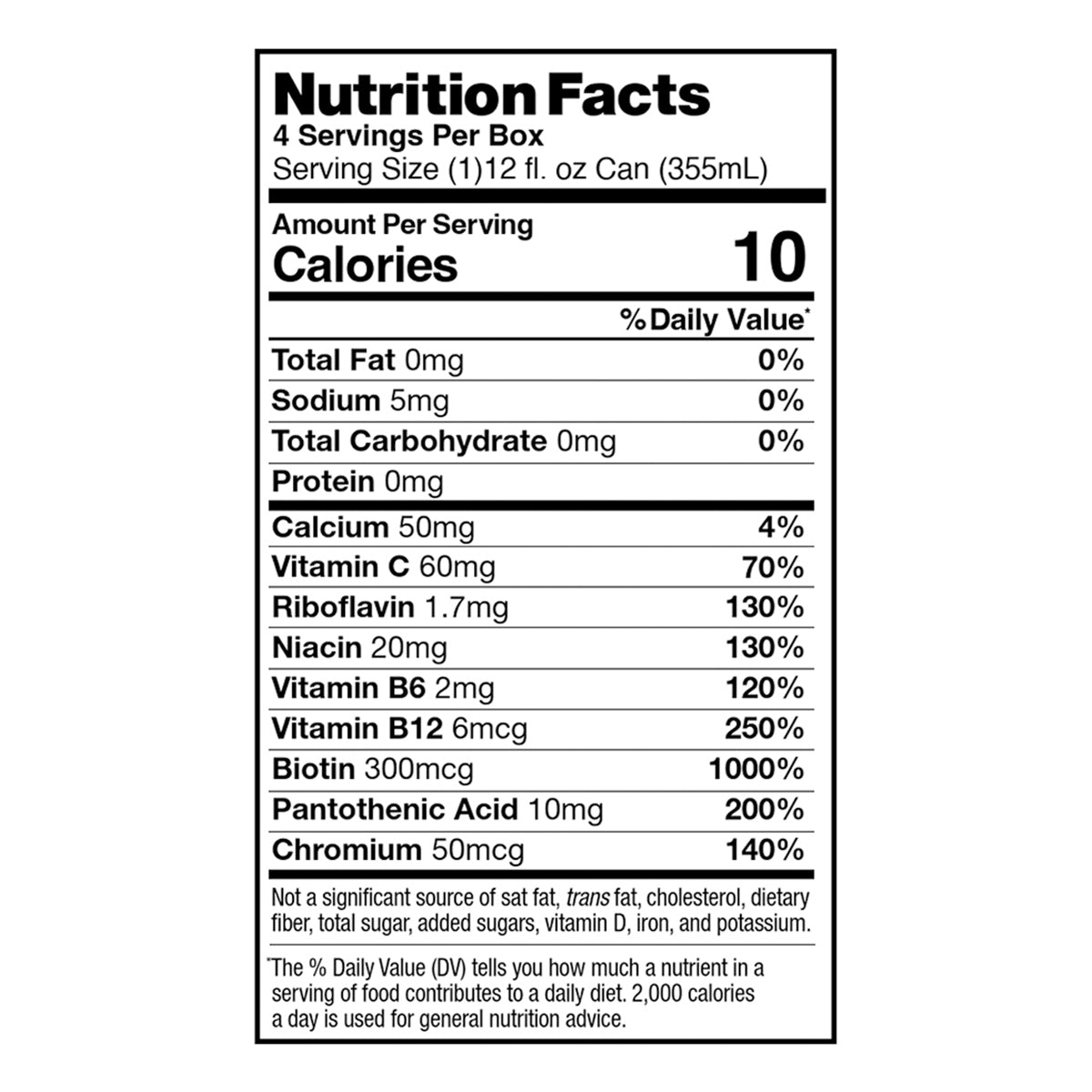 Celsius Sparkling Orange 12 Fluid Ounce Sleek Can, 4 Count