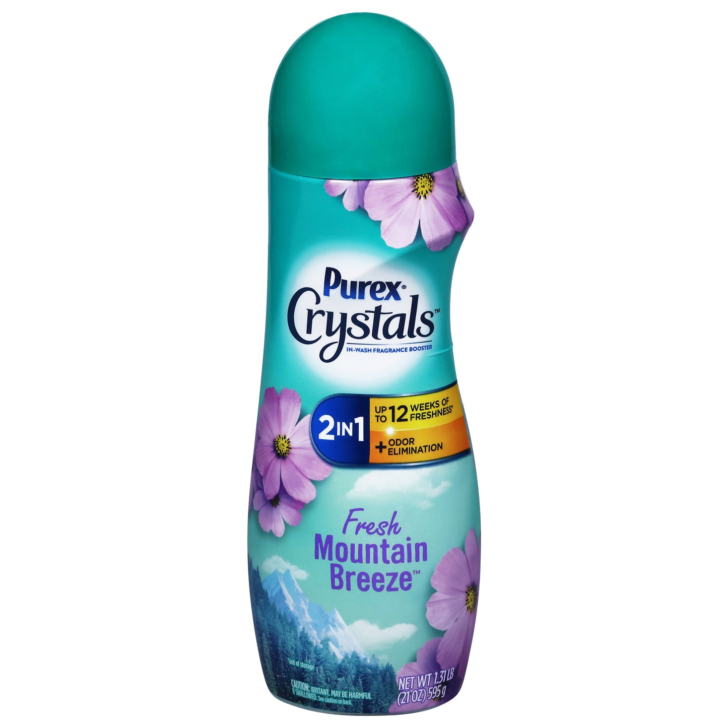 Purex Crystals 2 in 1 In-Wash Fresh Mountain Breeze Fragrance Booster 21 oz