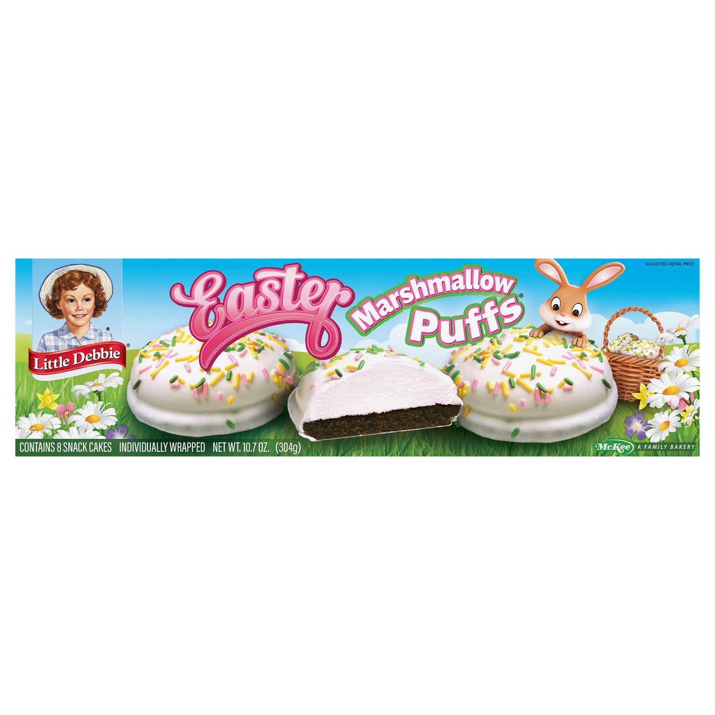 Snack Cakes, Little Debbie Family Pack EASTER MARSHMALLOW PUFFS ®