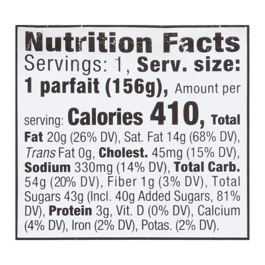 Our Specialty Treat Shop Strawberry Cheesecake Mousse Parfait 5.5 oz