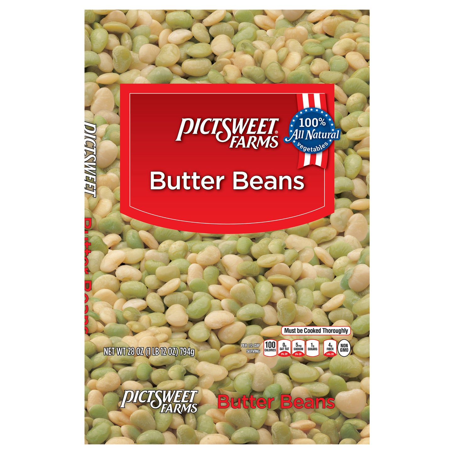 Pictsweet Farms Butter Beans - 28 oz