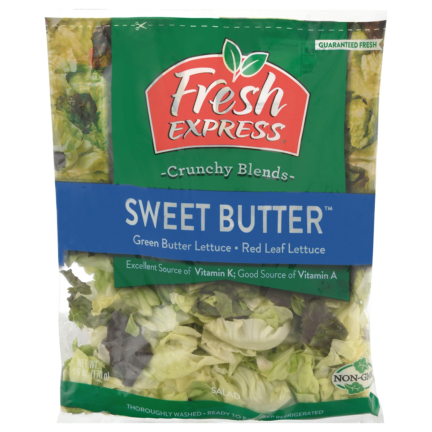 Fresh Express Crunchy Blends Sweet Butter Salad 6 oz
