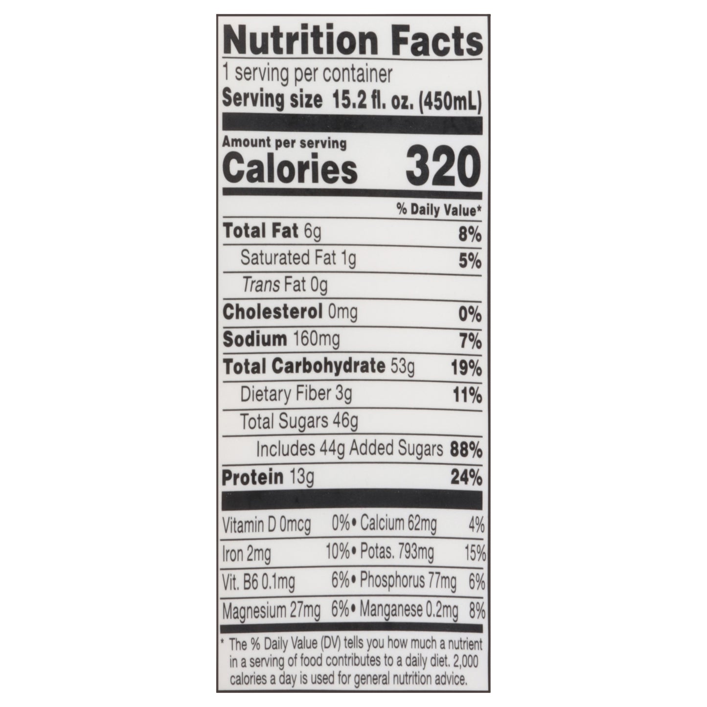 Bolthouse Farms Vanilla Chai Soy & Tea Beverage 15.2 fl oz