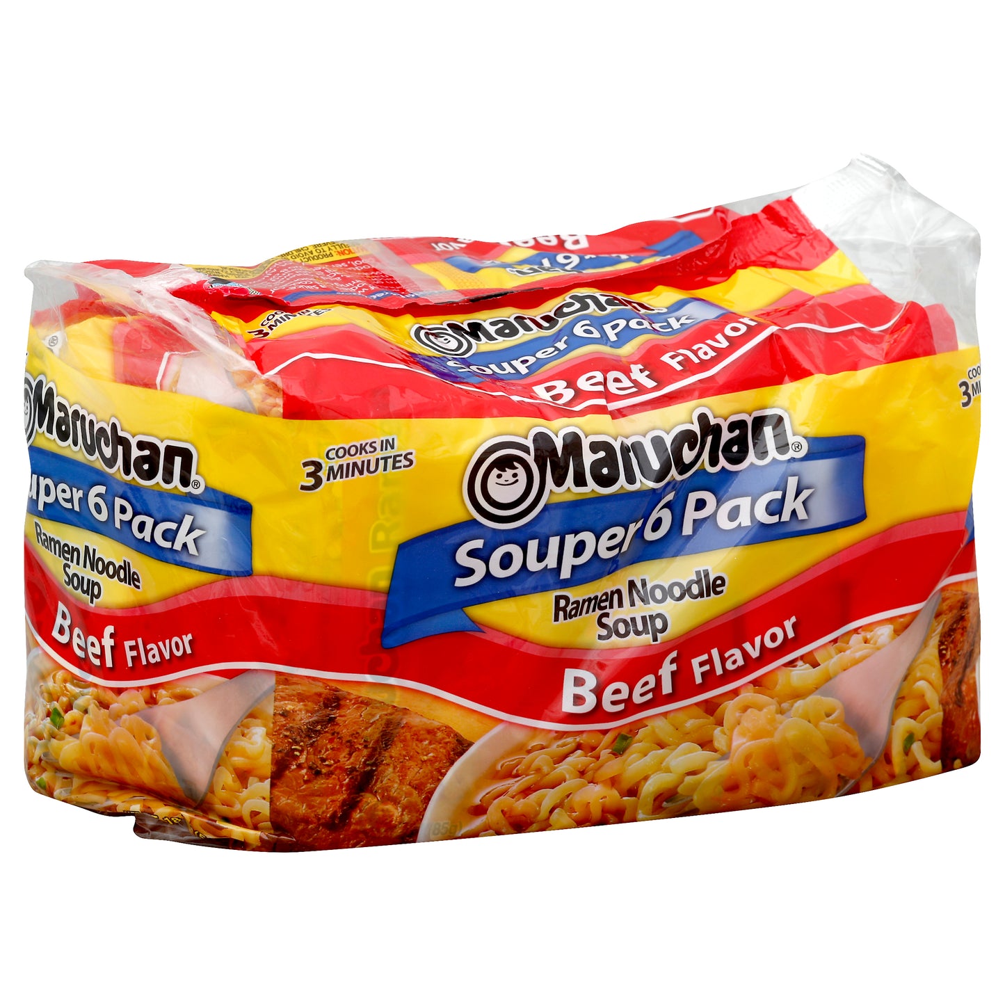 Maruchan Ramen Noodle Soup 6 ea - Beef Flavor