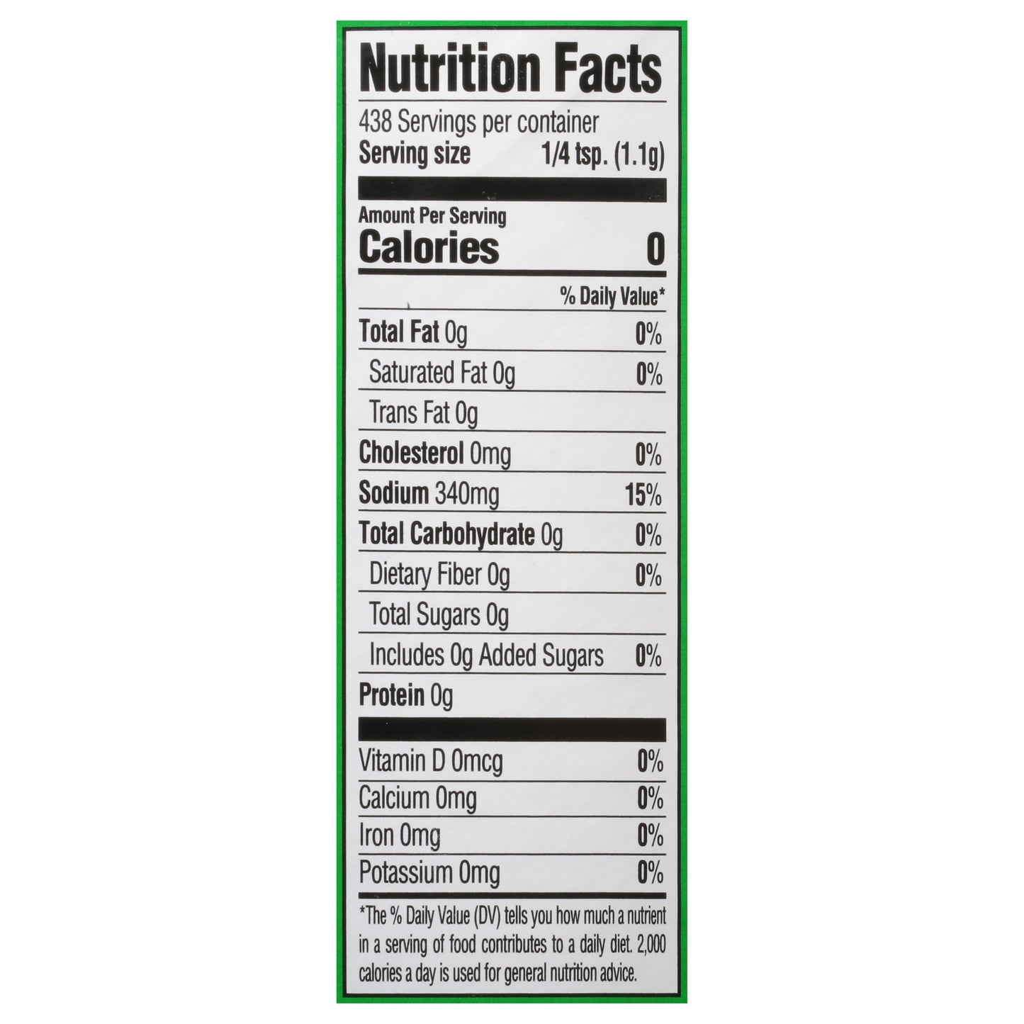 Tony Chachere's The Original Creole Seasoning 17 g