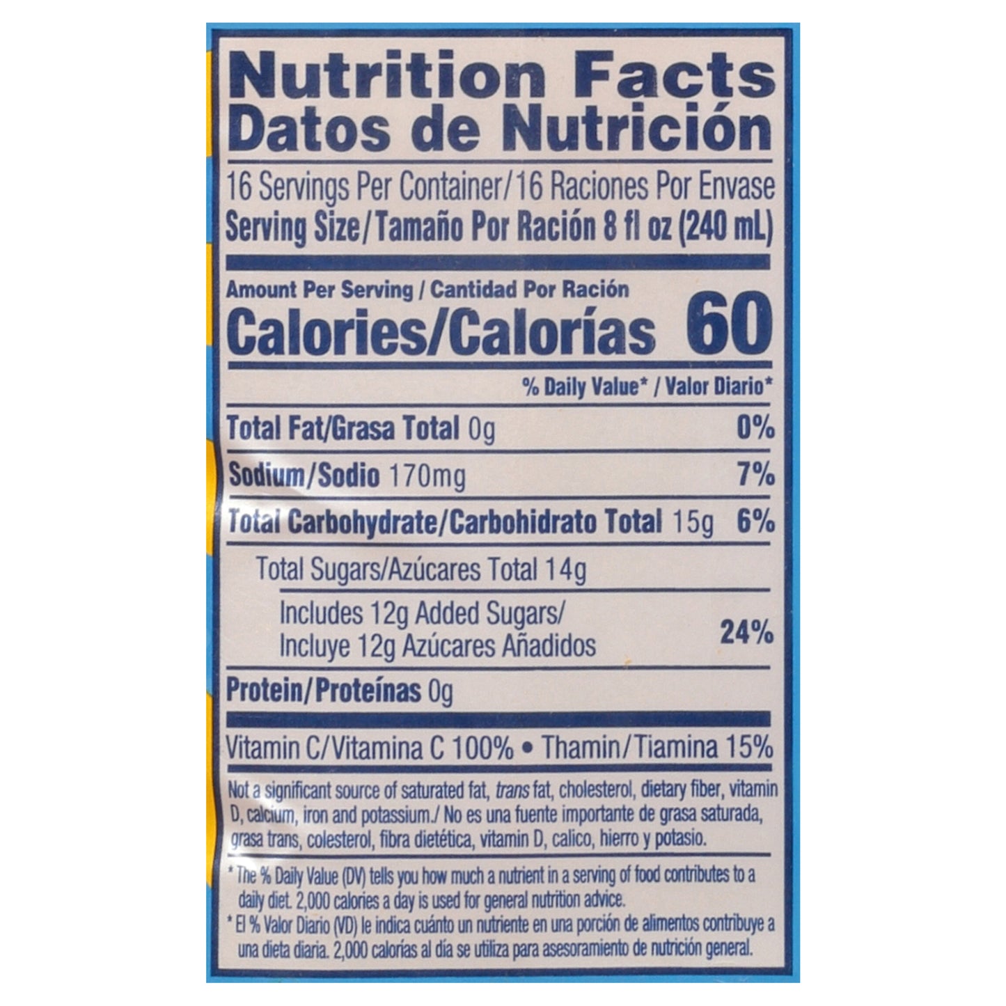Sunnyd Smooth Orange Juice Drink, 1 Gallon Bottle