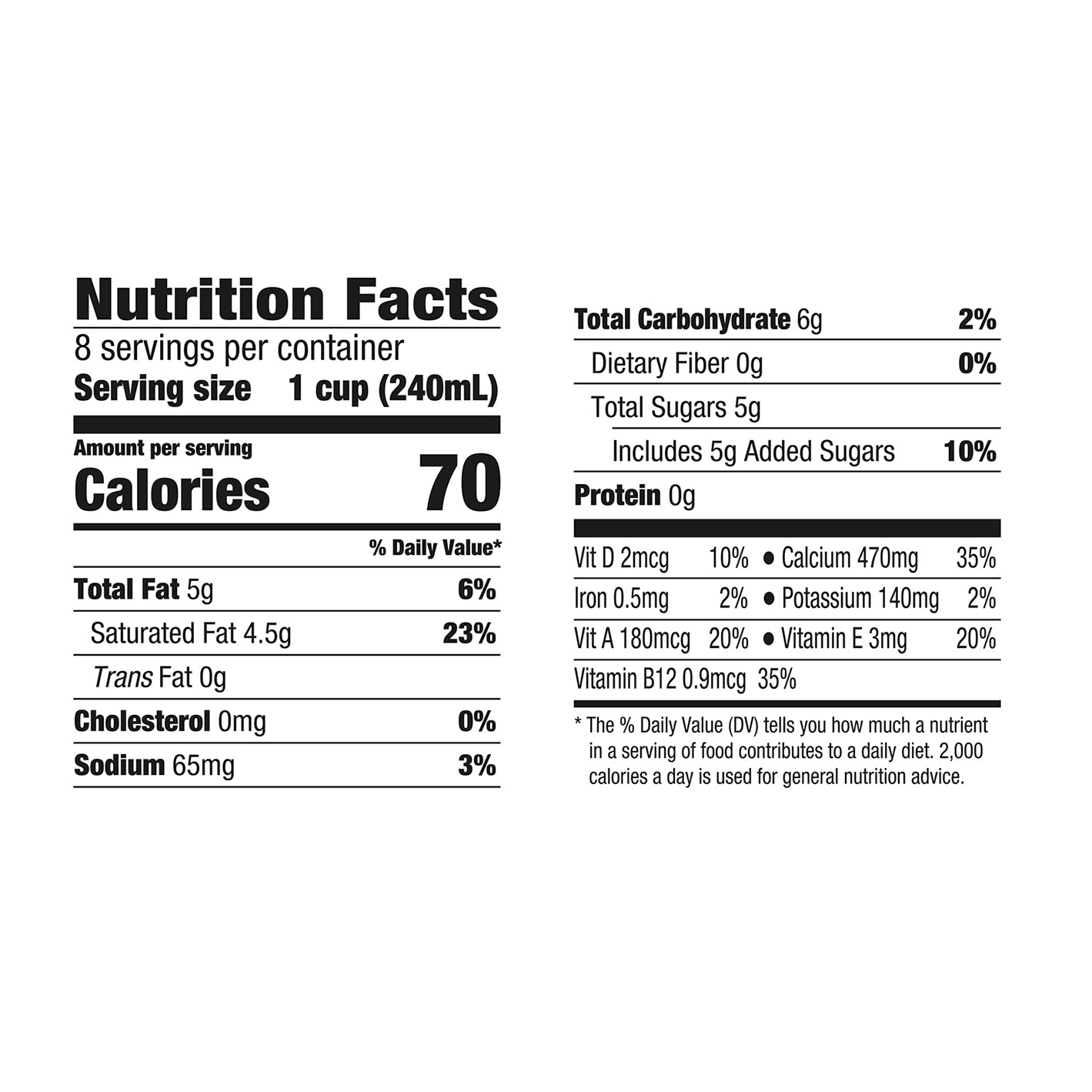 Silk Coconut Milk, Original, Dairy Free, Gluten Free, 64 FL OZ Half Gallon