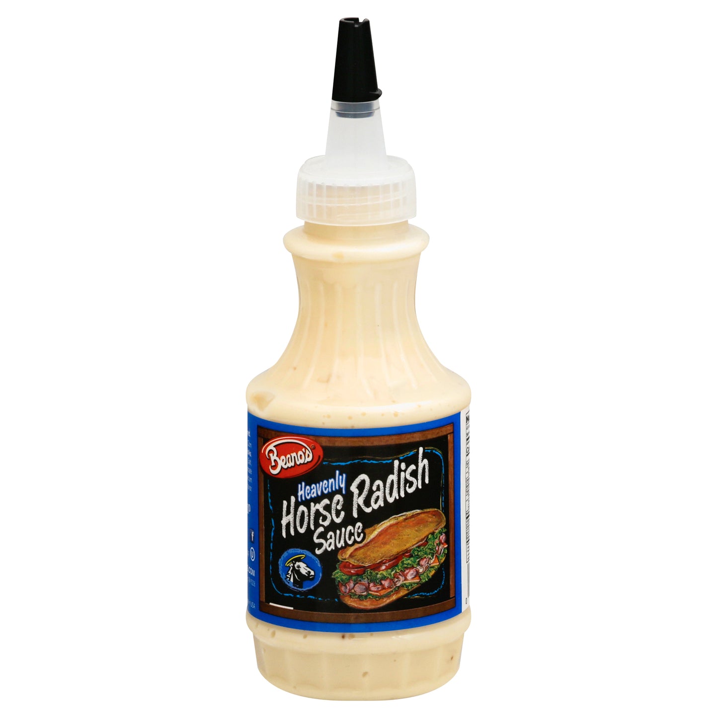 Beanos Heavenly Horse Radish Sauce 8 oz
