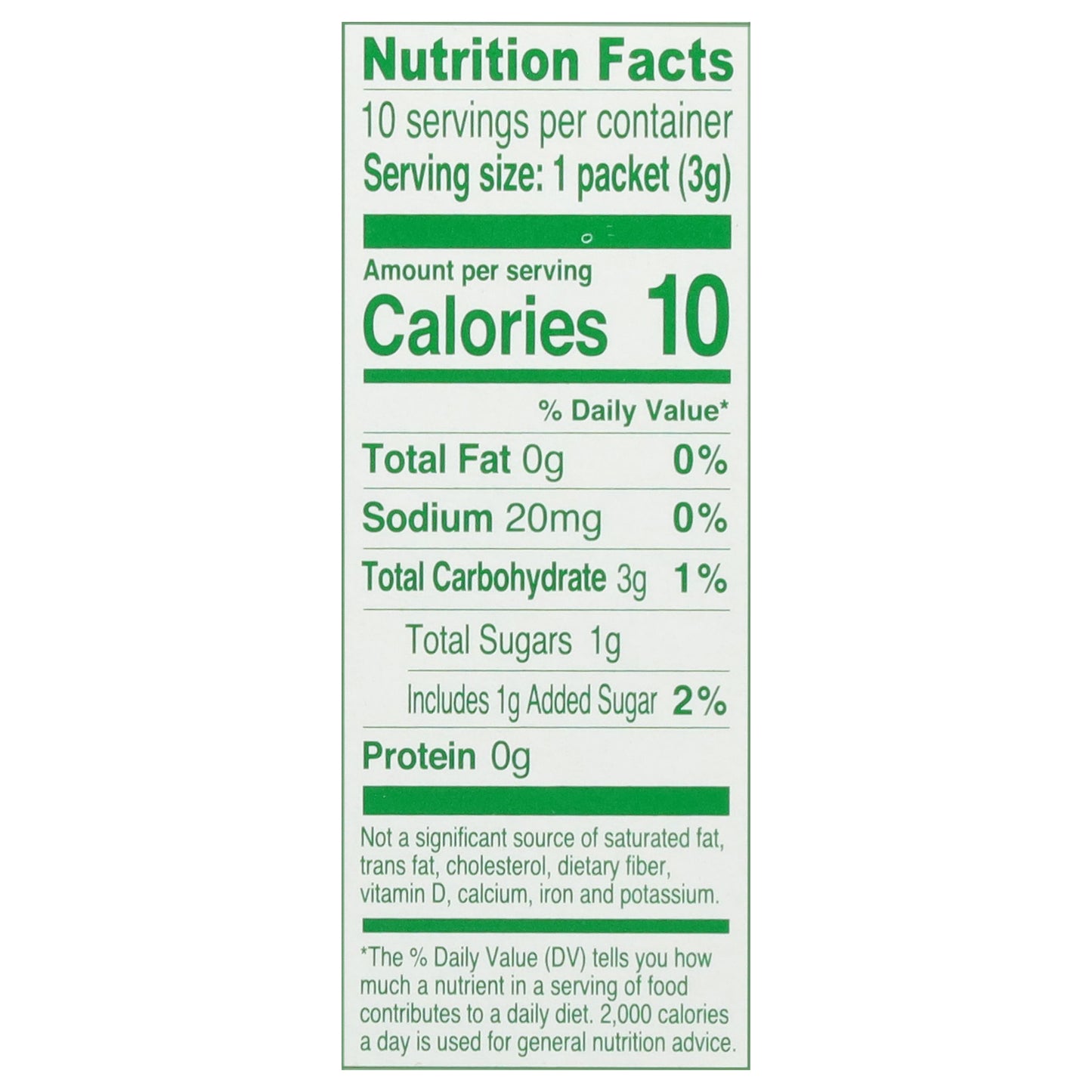 True Lemon Original Lemonade Drink Mix 10 - 0.11 oz Packets