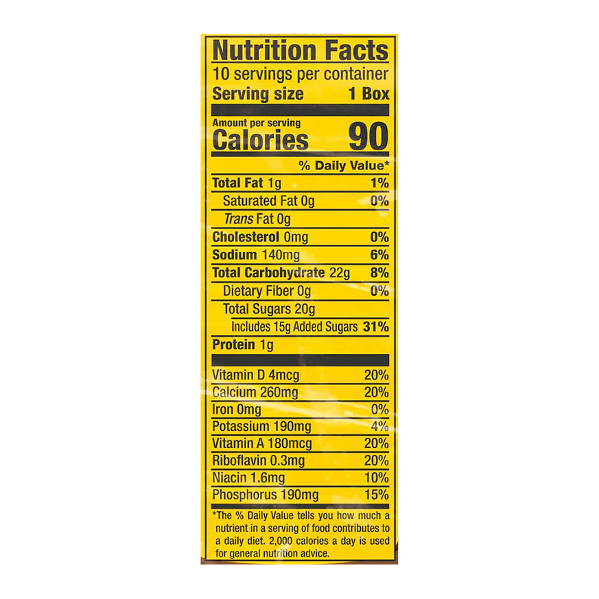 Yoo-hoo Chocolate Drink, 6.5 fl oz boxes, 10 pack