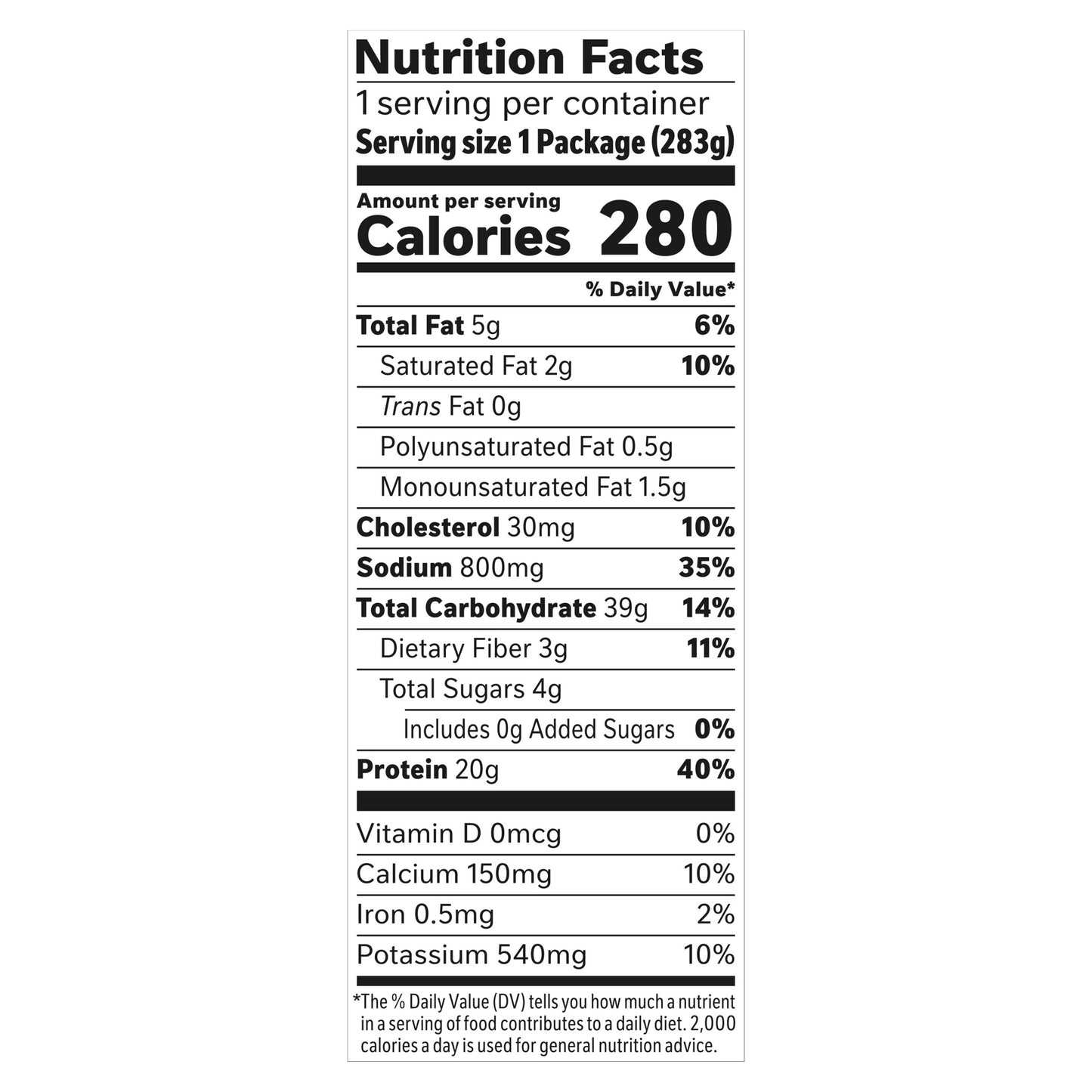 Lean Cuisine Alfredo Pasta with Chicken and Broccoli Westrock Claremont, NC 10 oz (283g)
