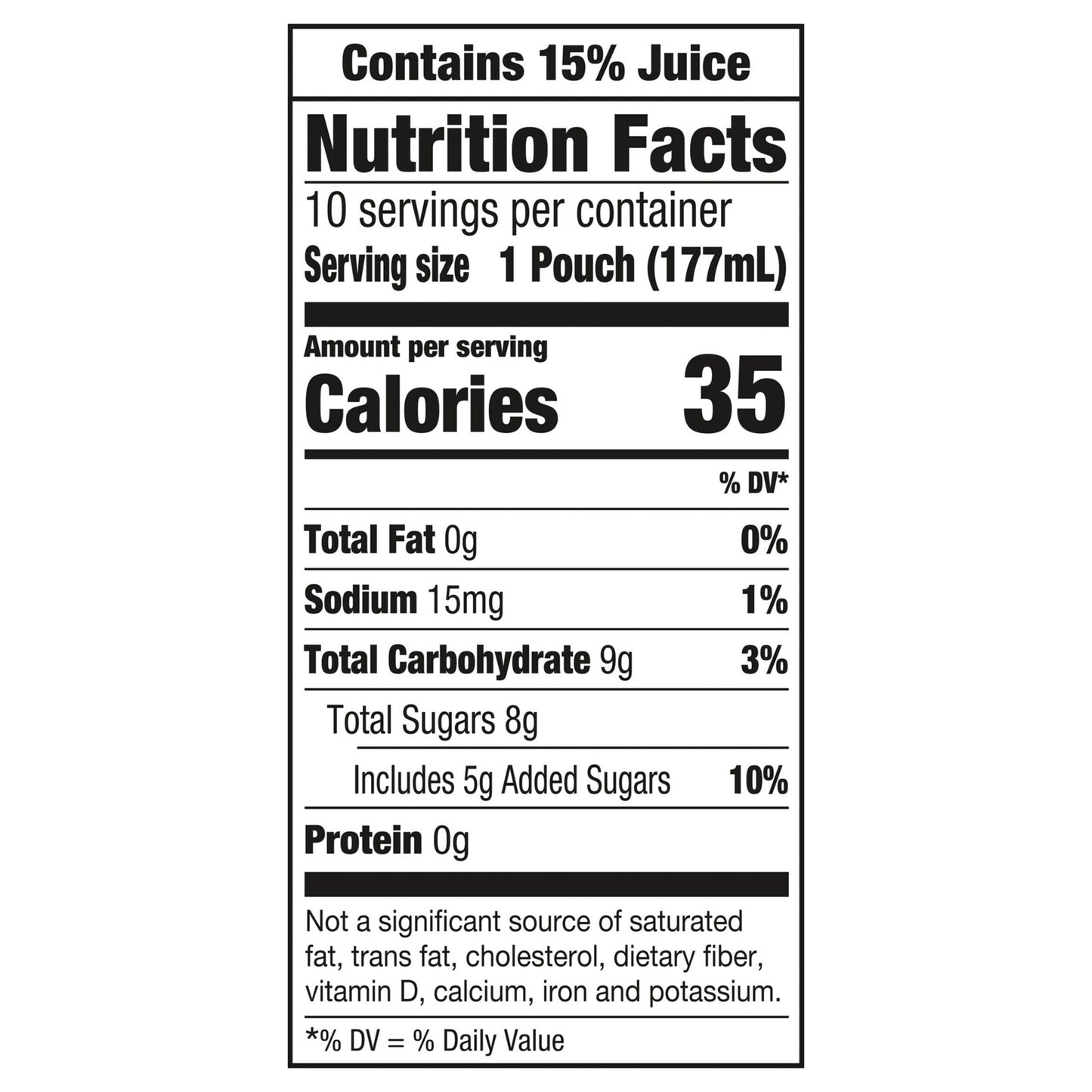 Capri Sun Fruit Punch Flavored with other natural flavor Juice Drink Blend, 10 ct Box, 6 fl oz Pouches