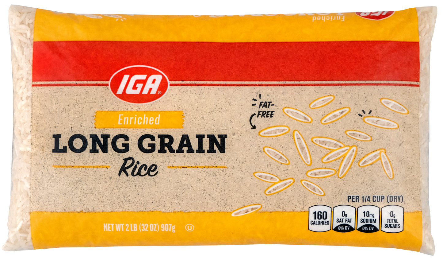 RICE LONG GRAIN 2 LB BAG