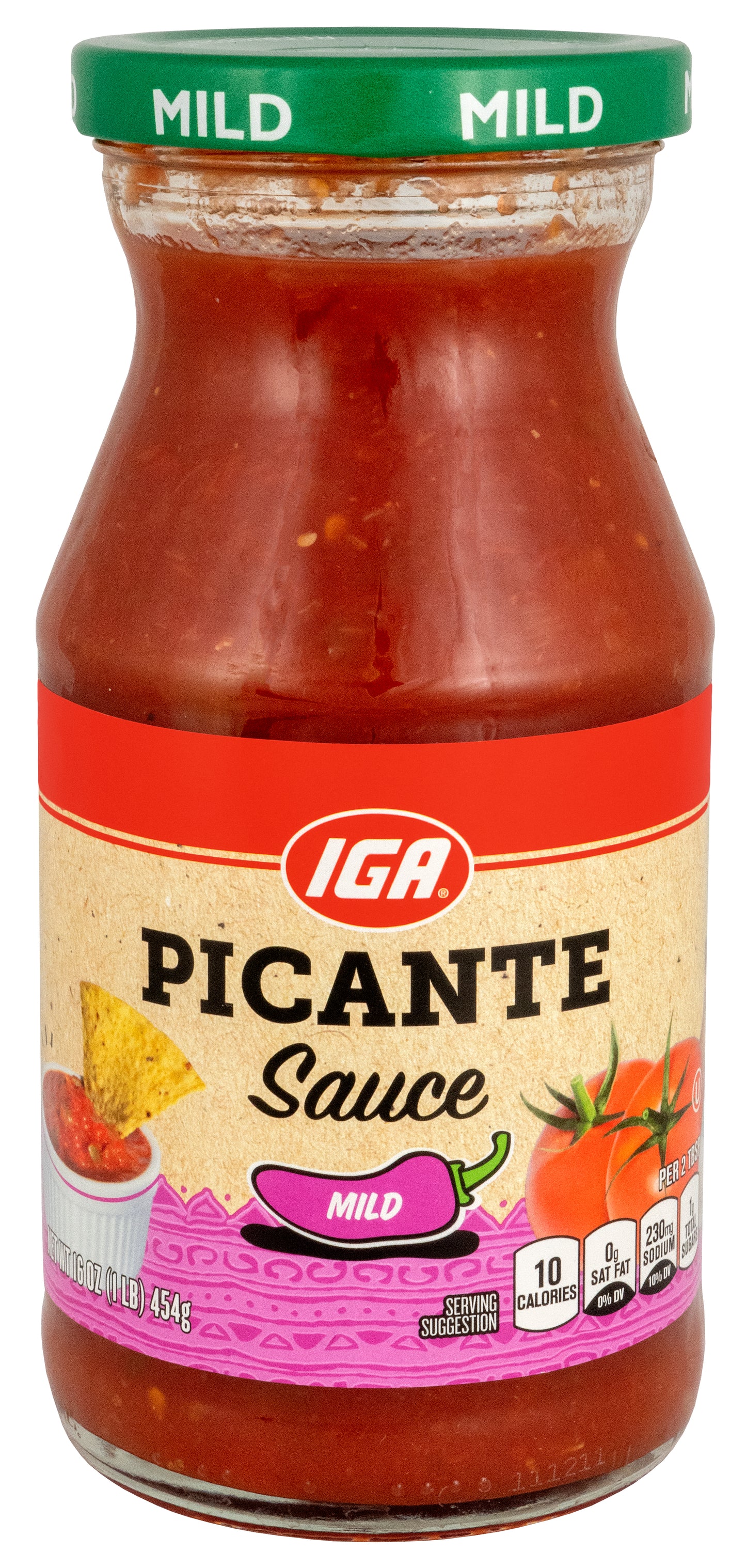 PICANTE SAUCE MILD 16 OZ JAR