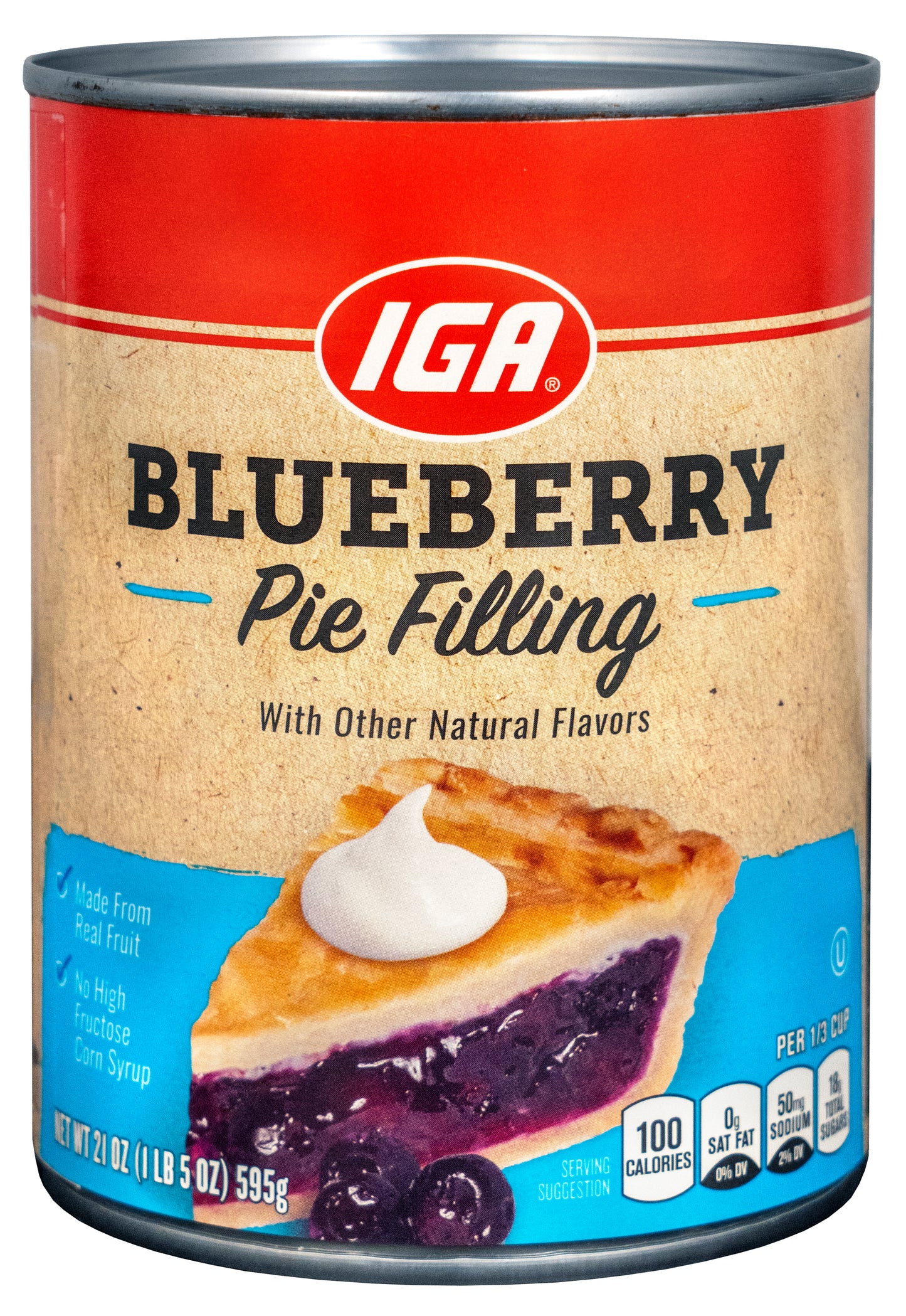PIE FILLING BLUEBERRY 21 OZ