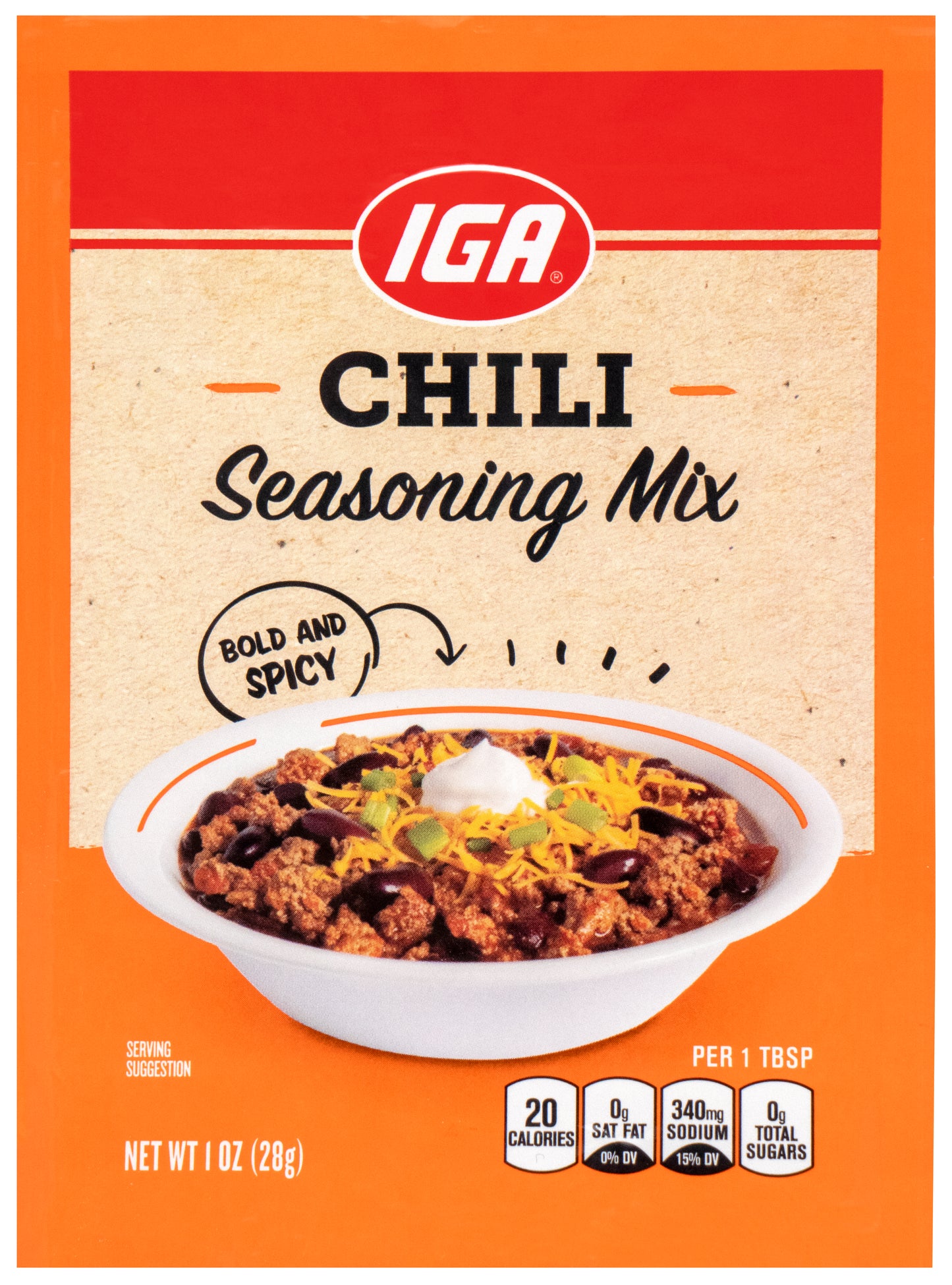 CHILI SEASONING MIX 1 OZ