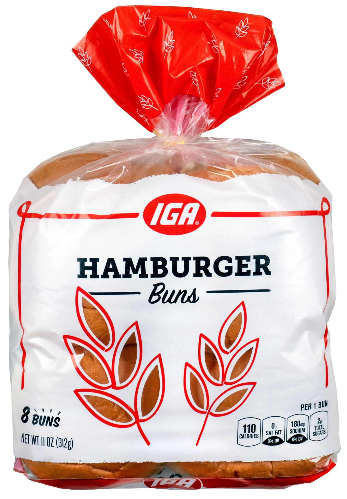 BUNS HAMBURGER 8 CT 11 OZ