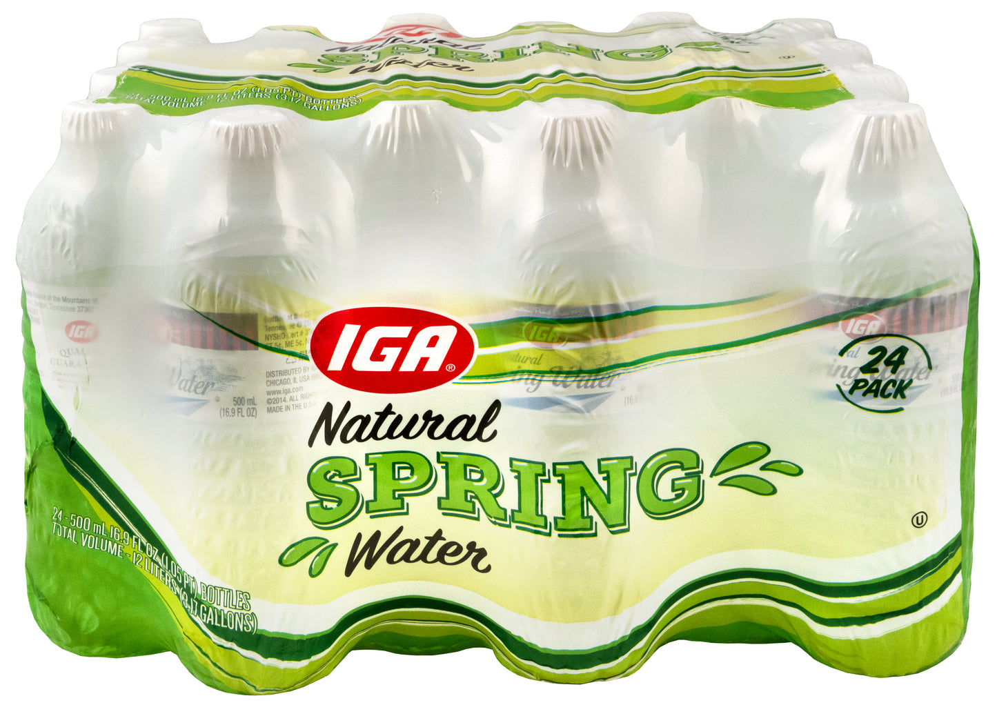 WATER SPRING 24 PACK WRAP .5 L 16.9 OZ