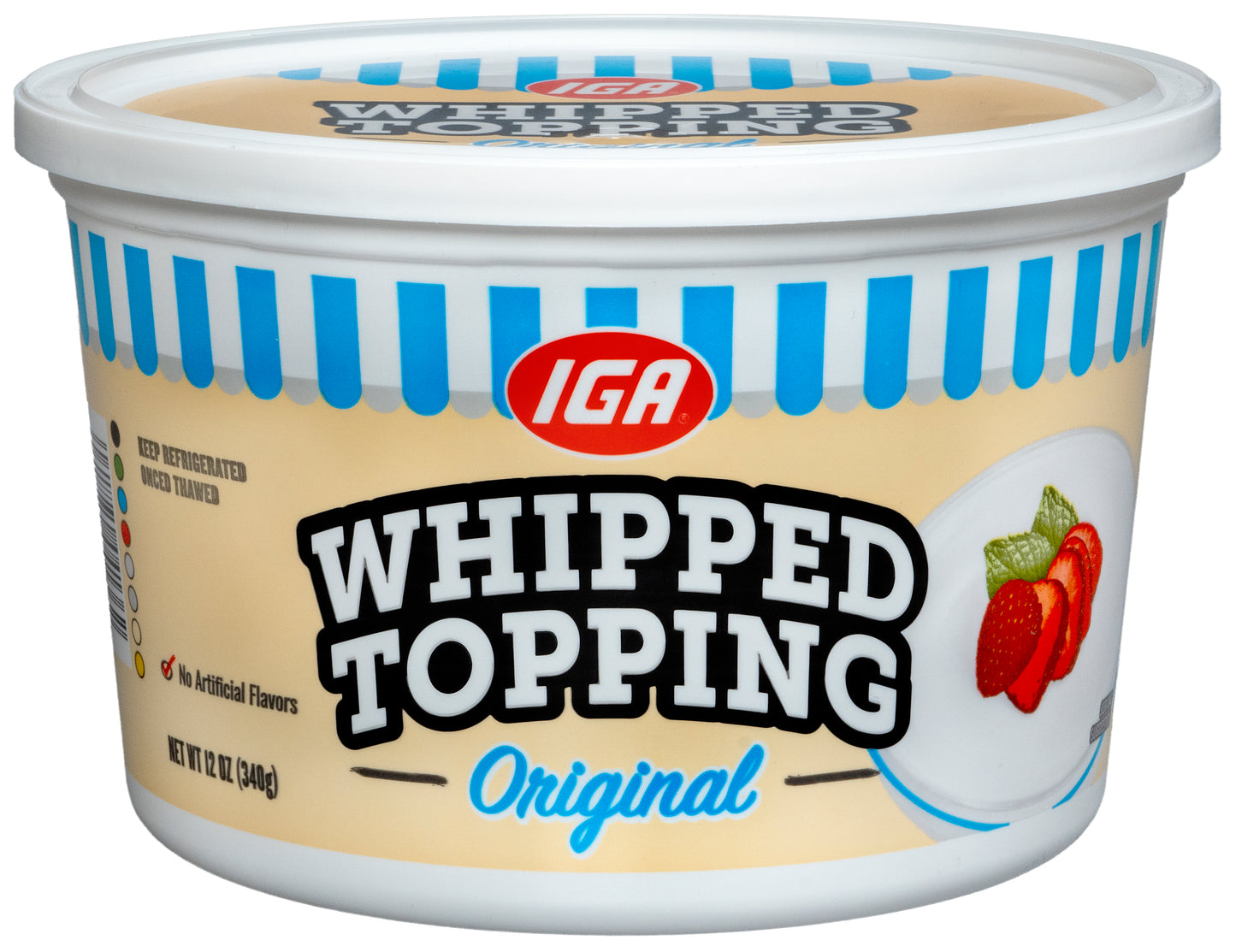WHIPPED TOPPING ORIGINAL 12 OZ TUB
