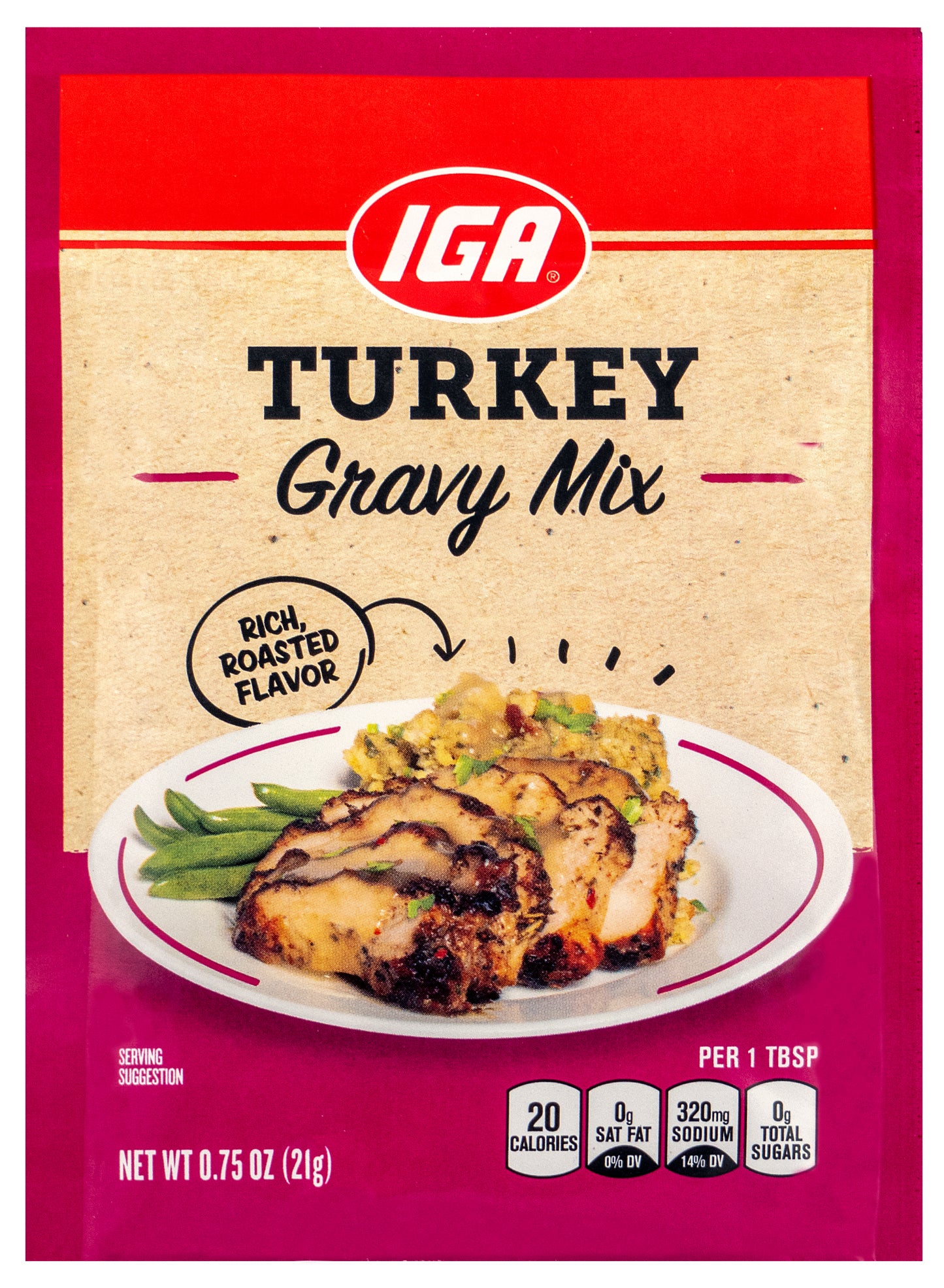 TURKEY GRAVY SEASONING MIX .75 OZ