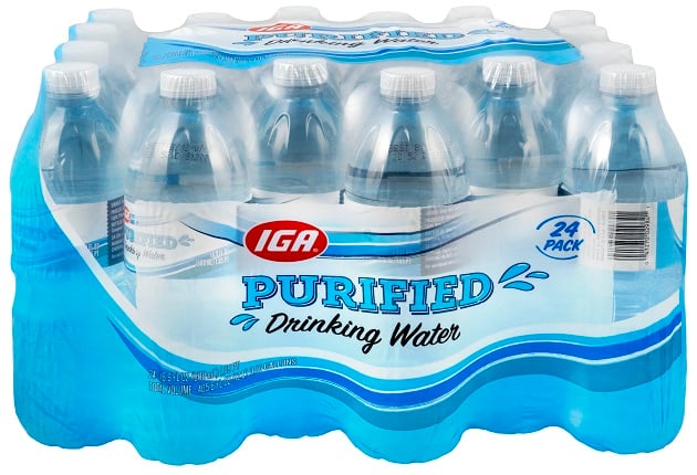 WATER DRINKING 24 PACK WRAP .5 L 16.9 OZ