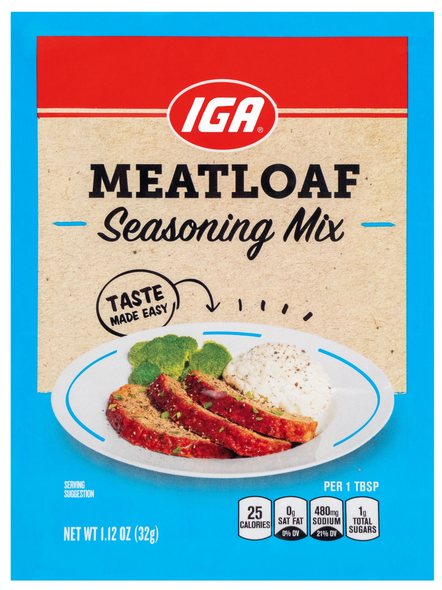 MEATLOAF SEASONING MIX 1.12 OZ