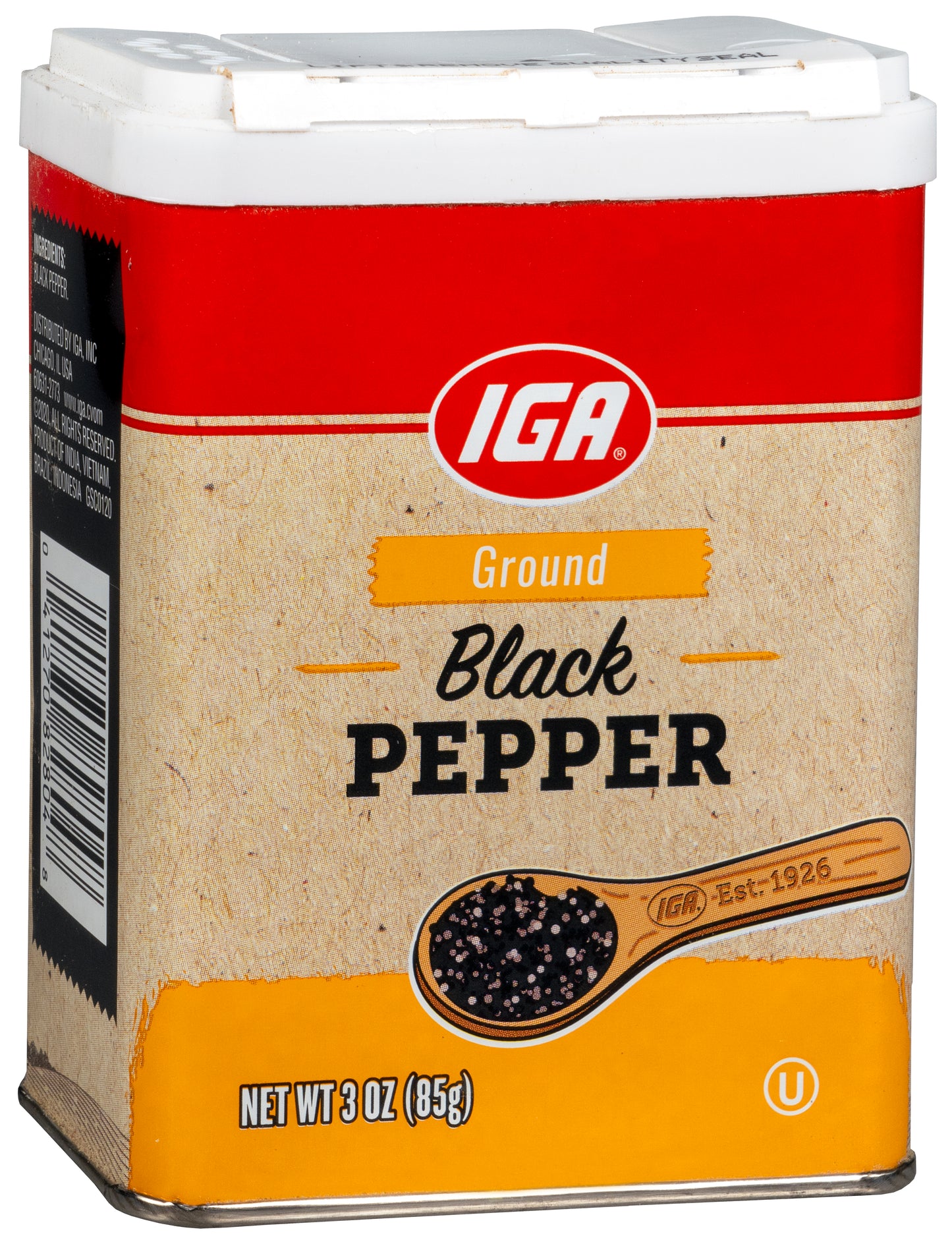 PEPPER BLACK GROUND 3 OZ