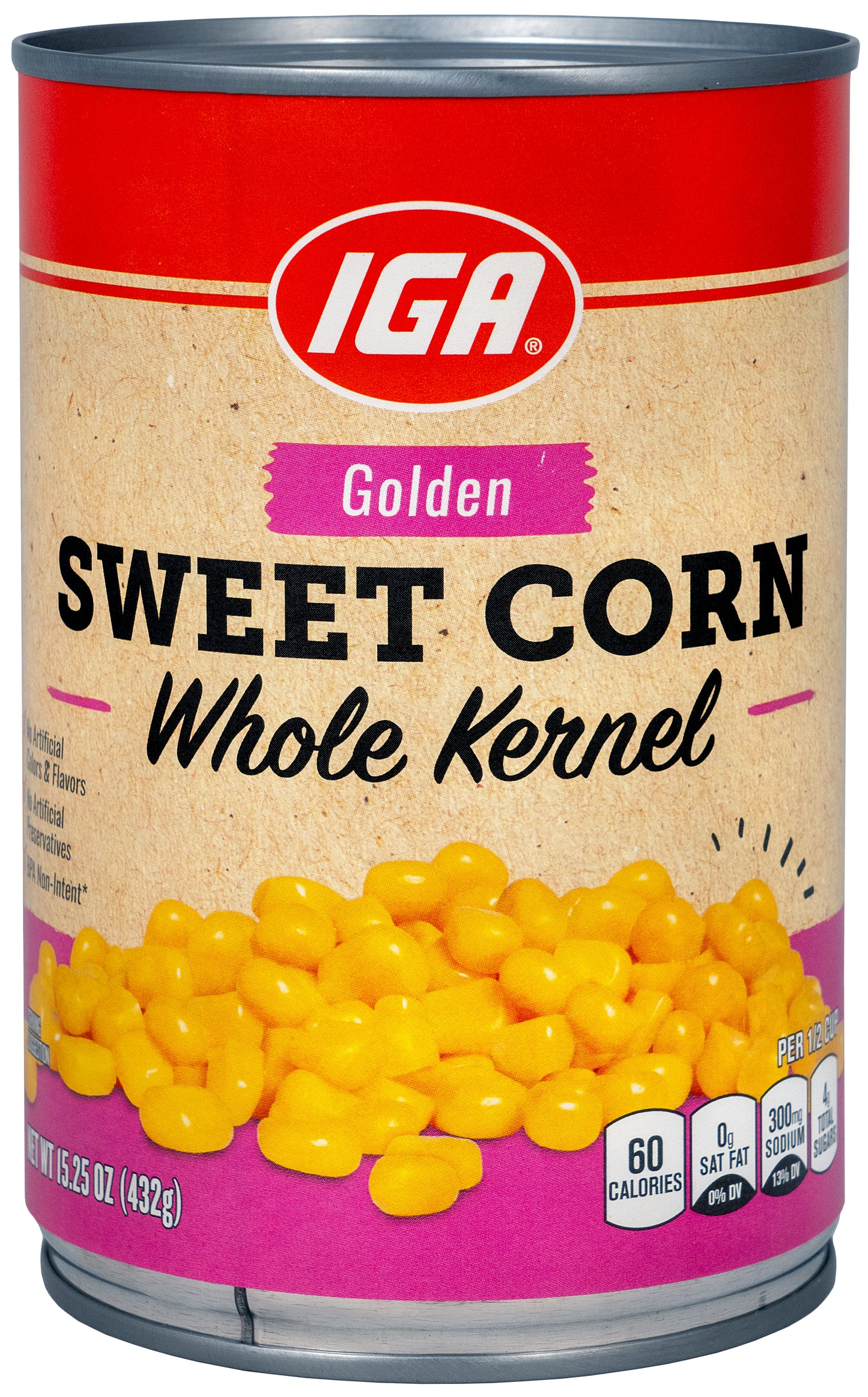 CORN WHOLE KERNEL GOLDEN SWEET 15.25 OZ