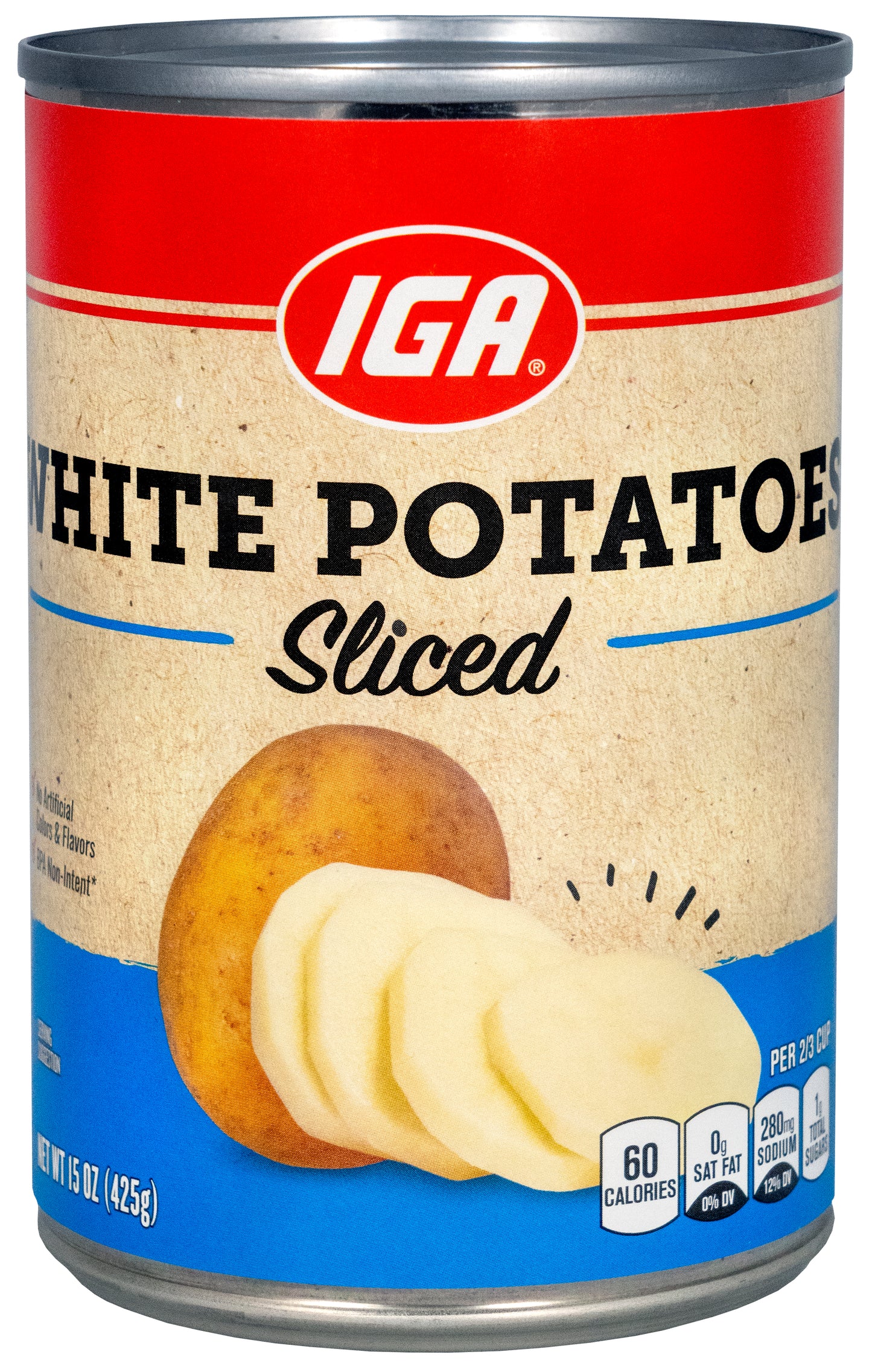 SLICED WHITE POTATOES 15 OZ