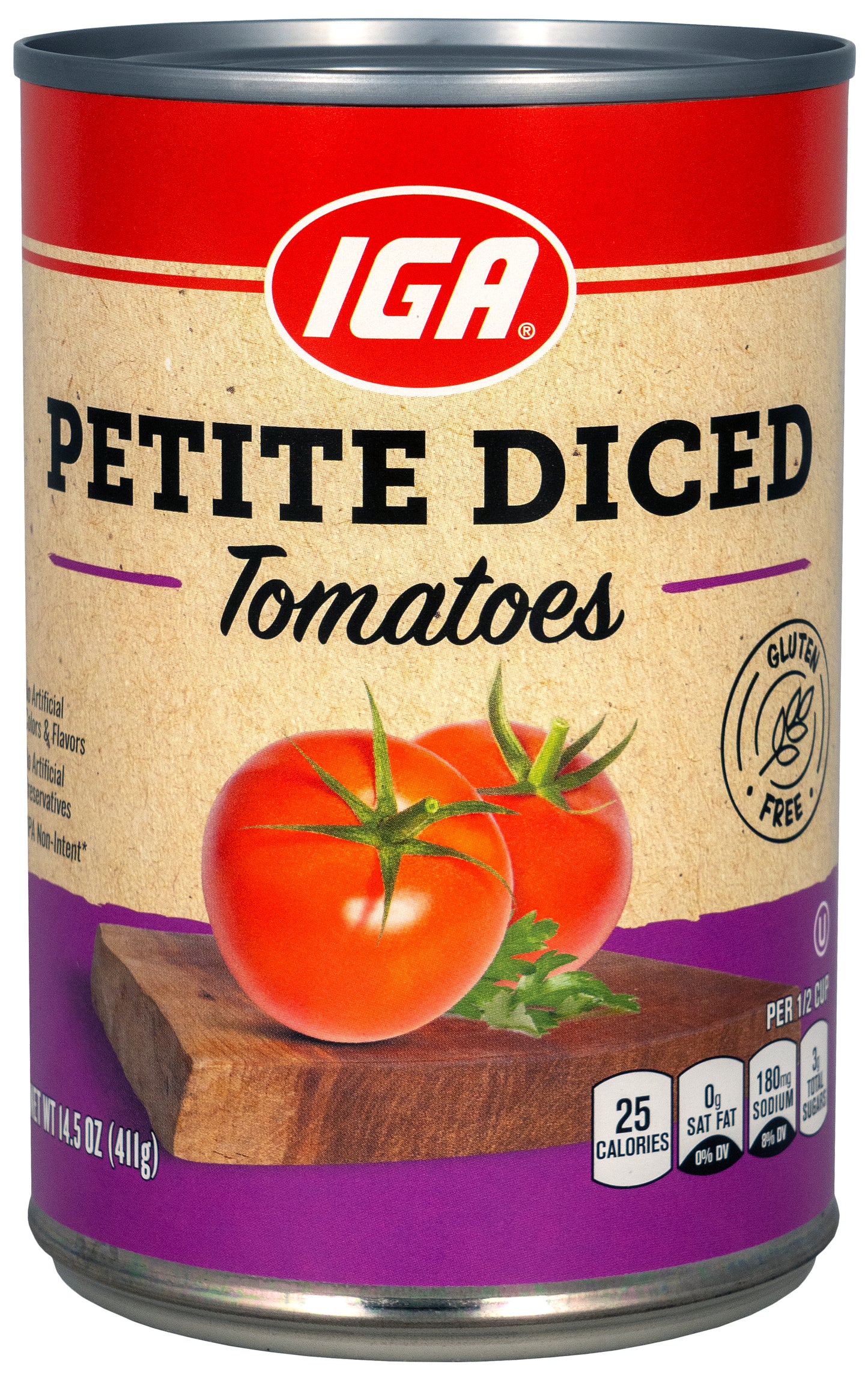 TOMATOES DICED PETITE 14.5 OZ
