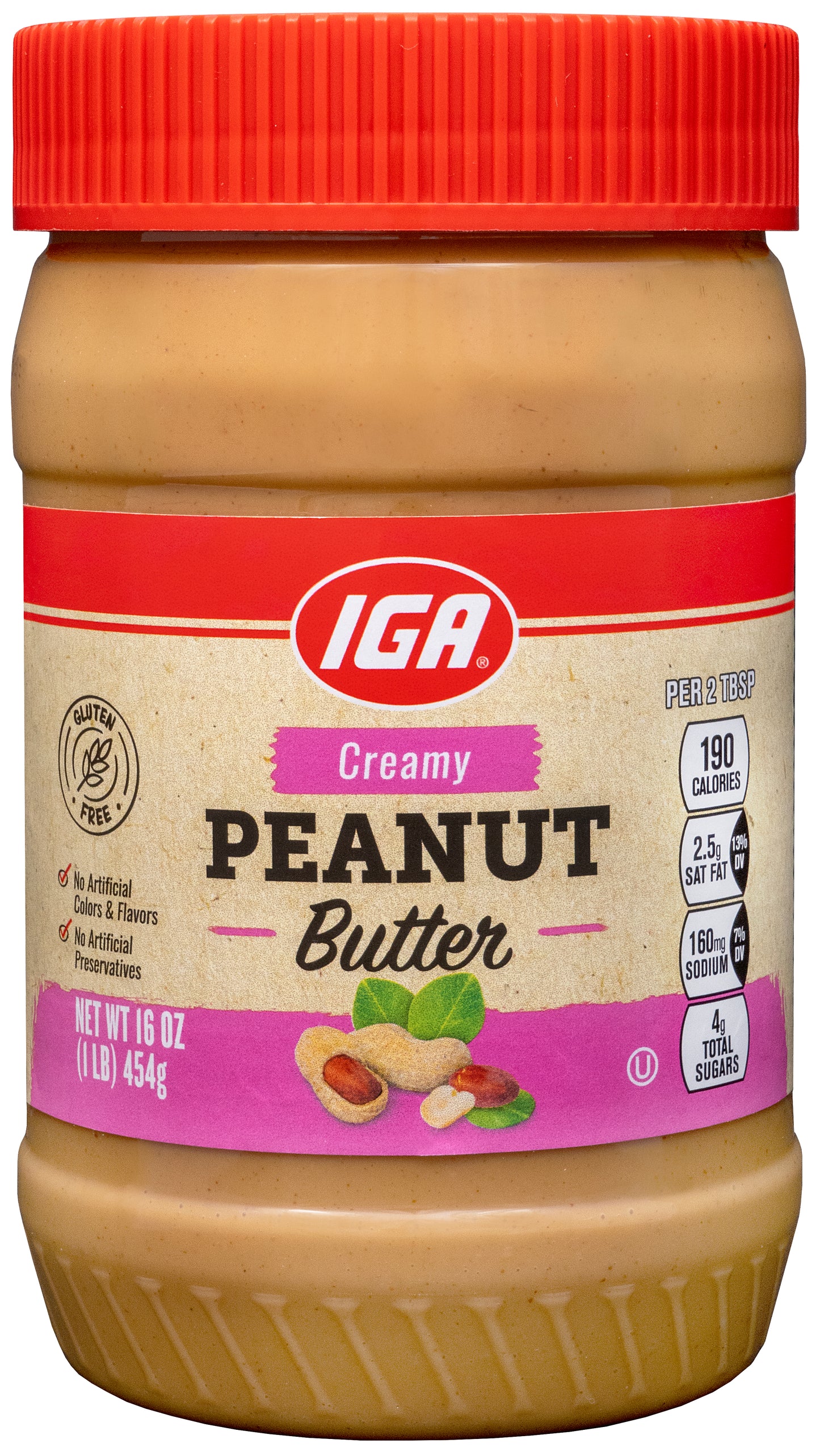 PEANUT BUTTER CREAMY 16 OZ