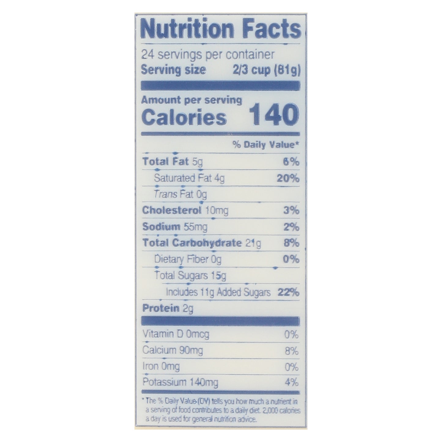 Blue Ribbon Classics Vanilla Frozen Dairy Dessert, 128 fl oz